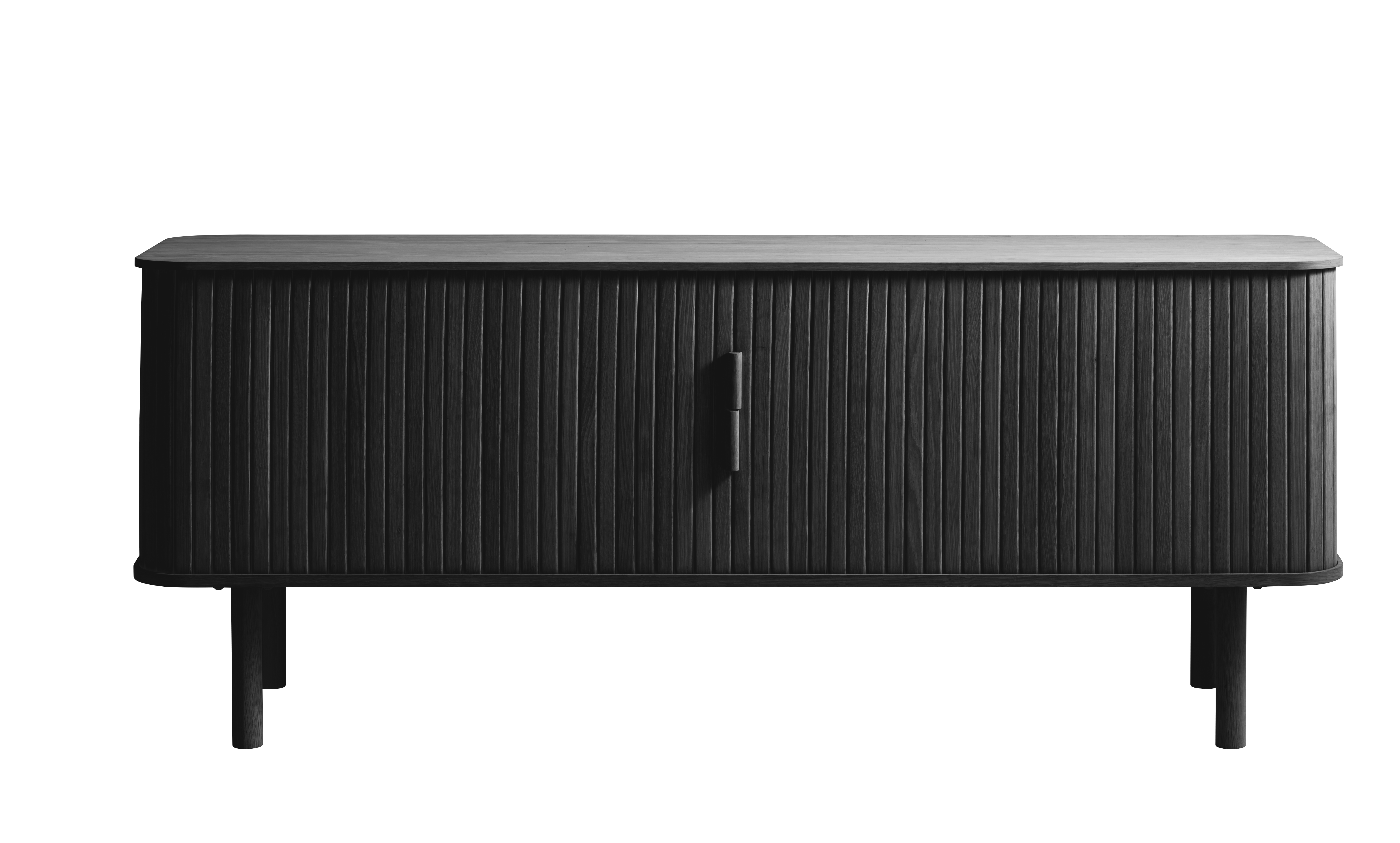 Sleepo Collection - Tindra TV-Benk Black Oak 160cm - Svart  - TV-Benker