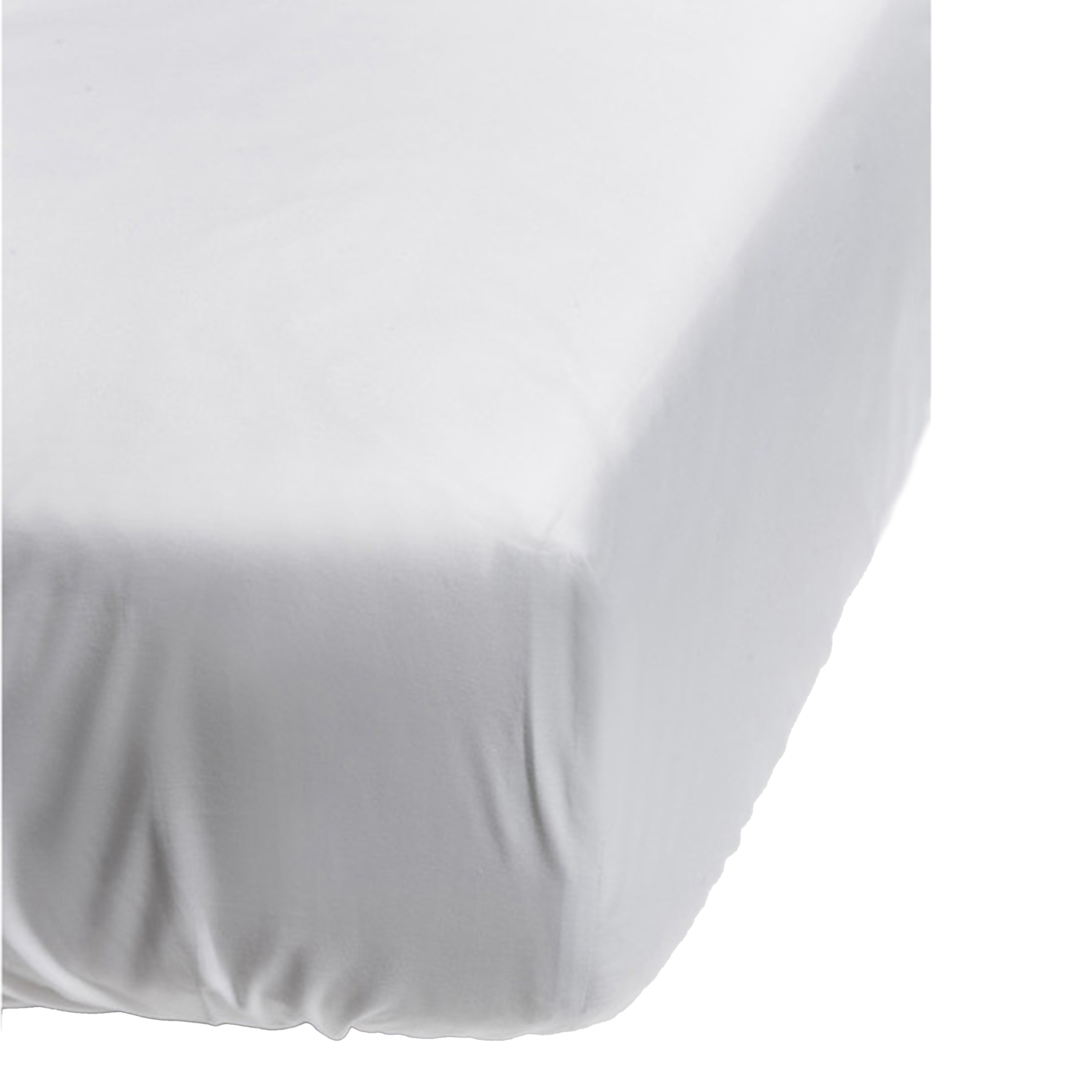 Himla - Dreamtime Formsytt Lakan GOTS Percale White 160x200 - Vit