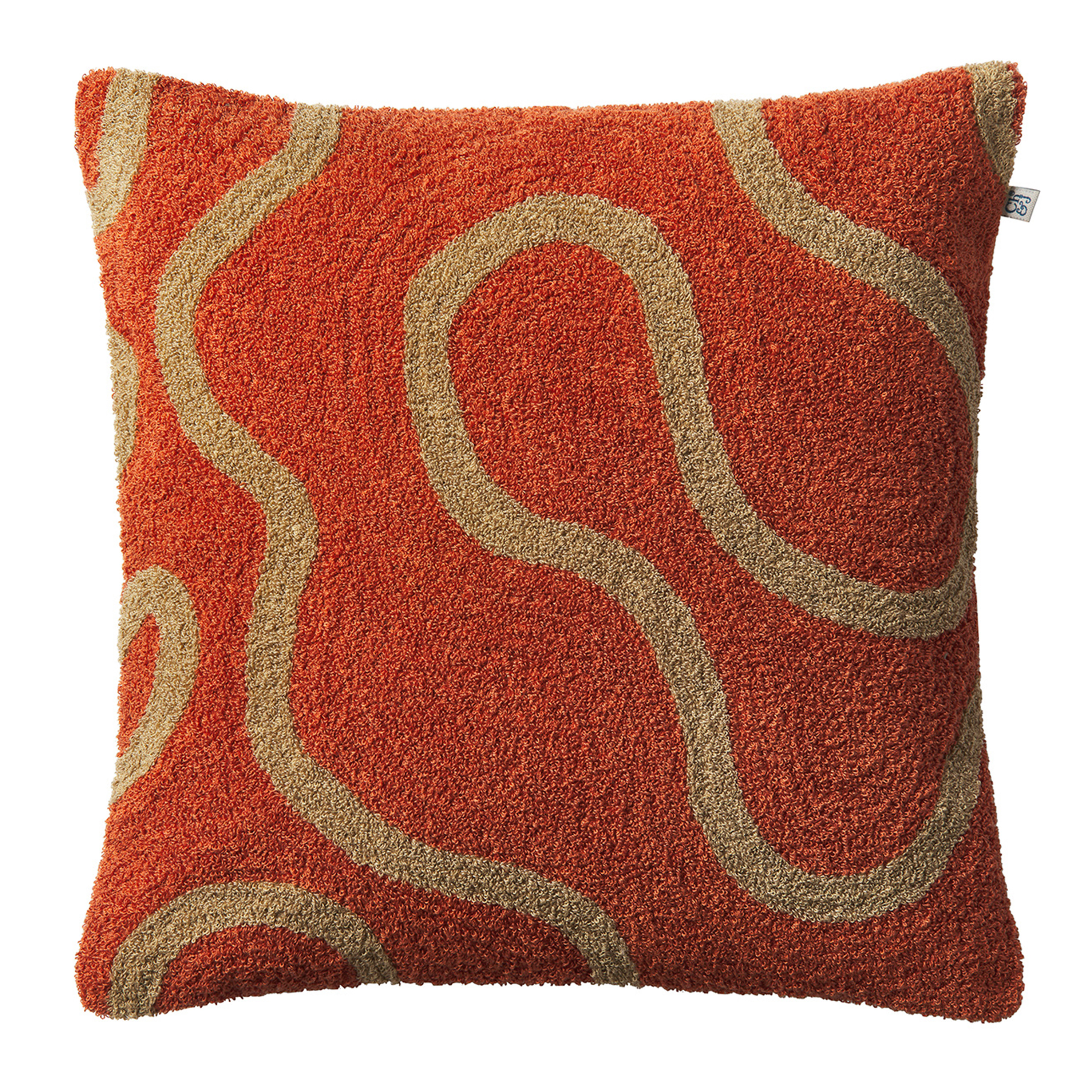 Swati Kuddfodral Bouclé Apricot Orange/Sand 50x50