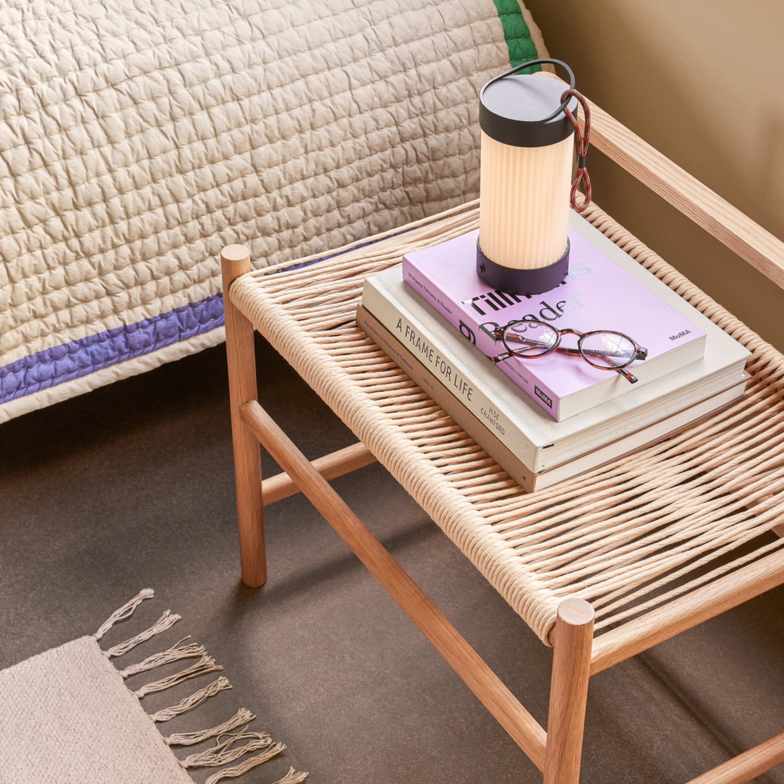 Hübsch Heritage Bank Small Natural 78cm