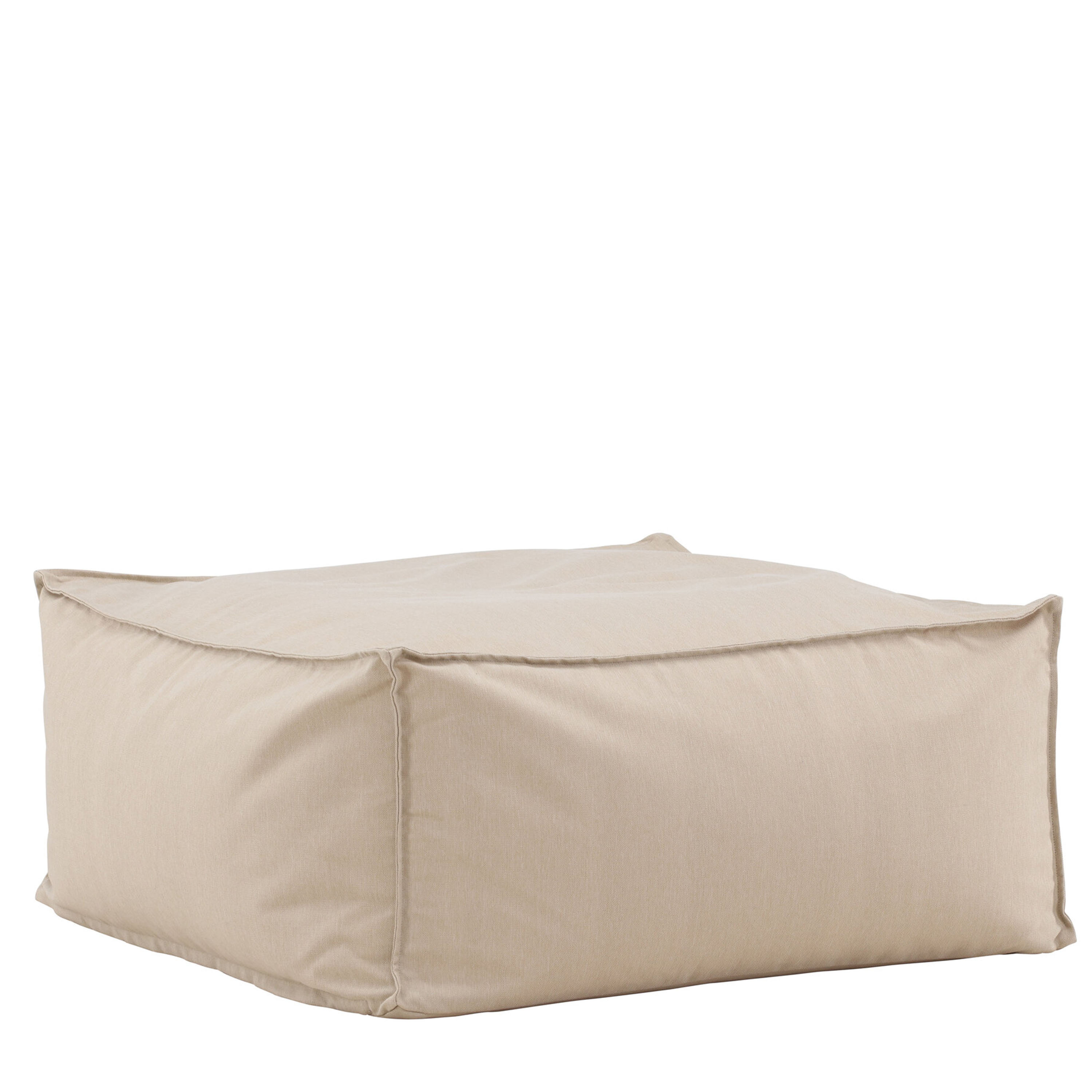 Rambo Lounge Fotpall Beige
