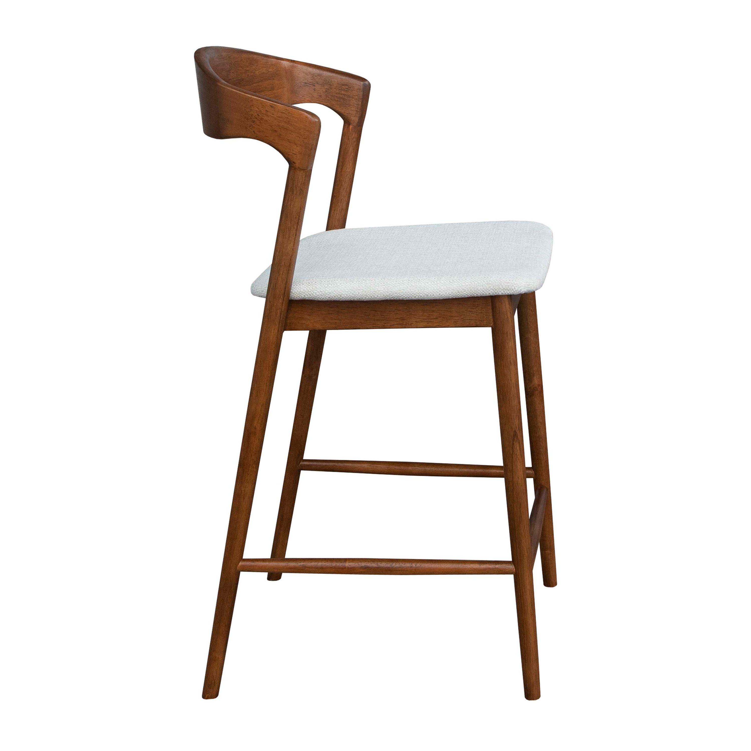 Sleepo Collection Casper Barstol Valnøtt/Hvit