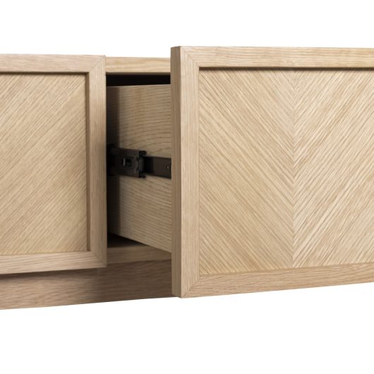 Hübsch Herringbone Skjenk Natur 150cm