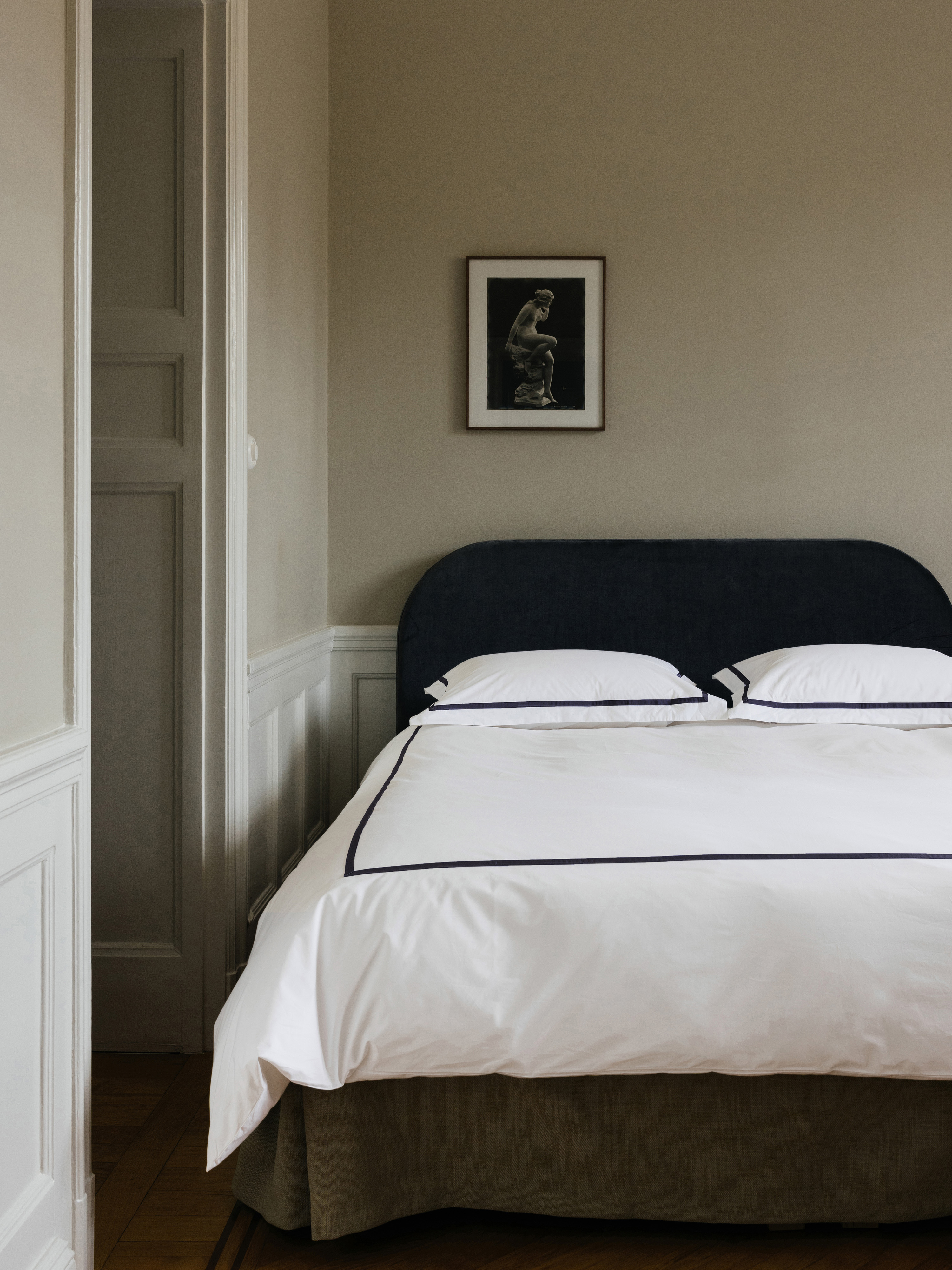 Mille Notti Singolo Påslakan EKO Percale Mörkgrå Dubbel