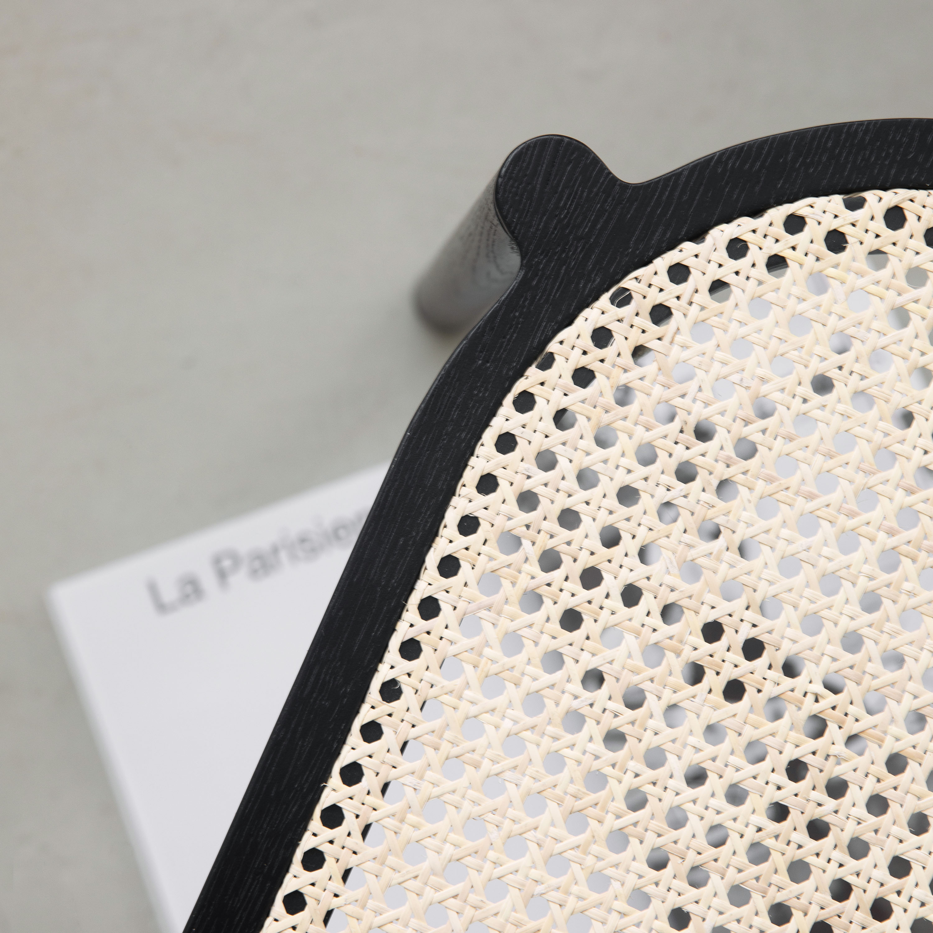 Northern Pal Bank Black Painted Oak/Light Mesh 80cm