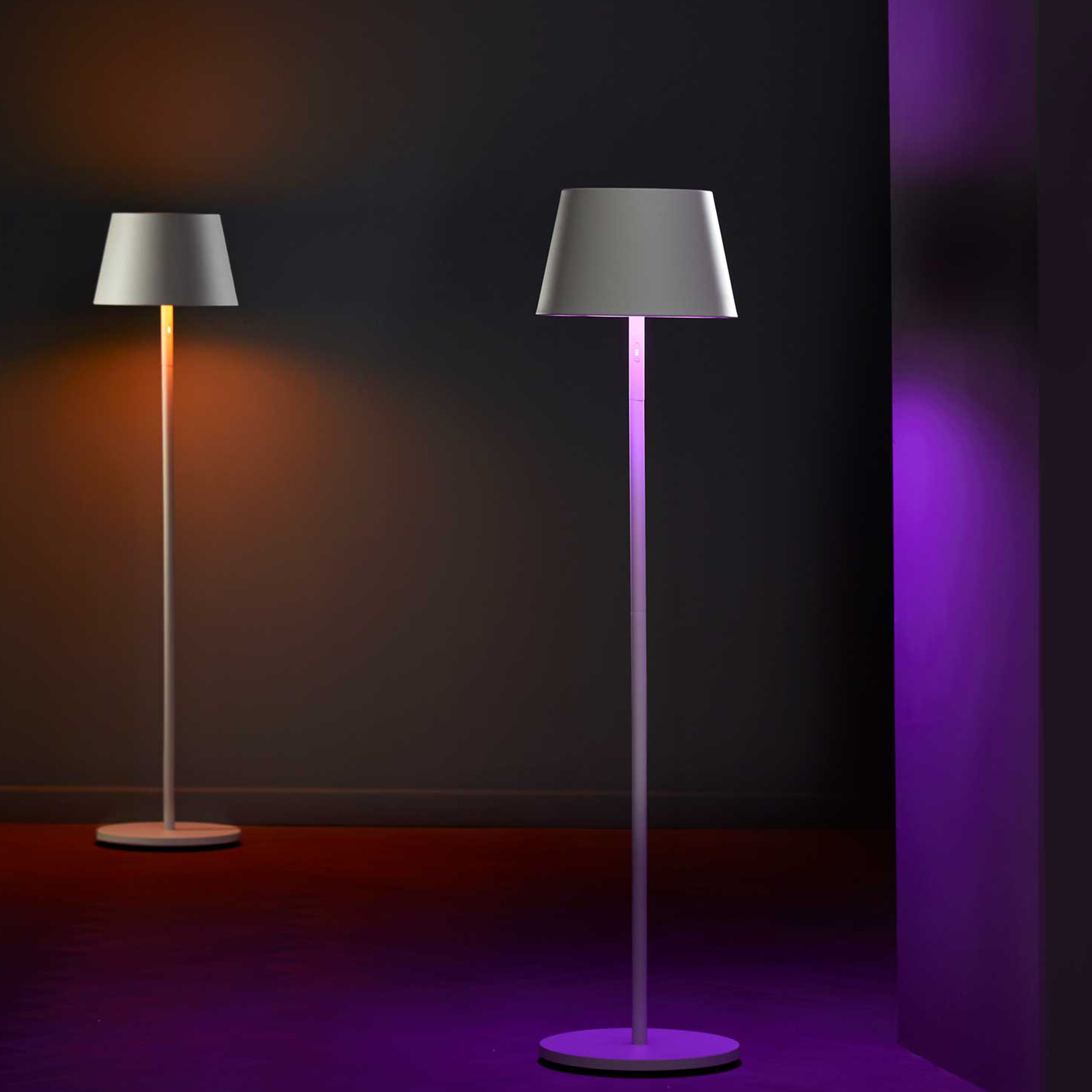 LOOM Design Modi  Portabel Golvlampa White