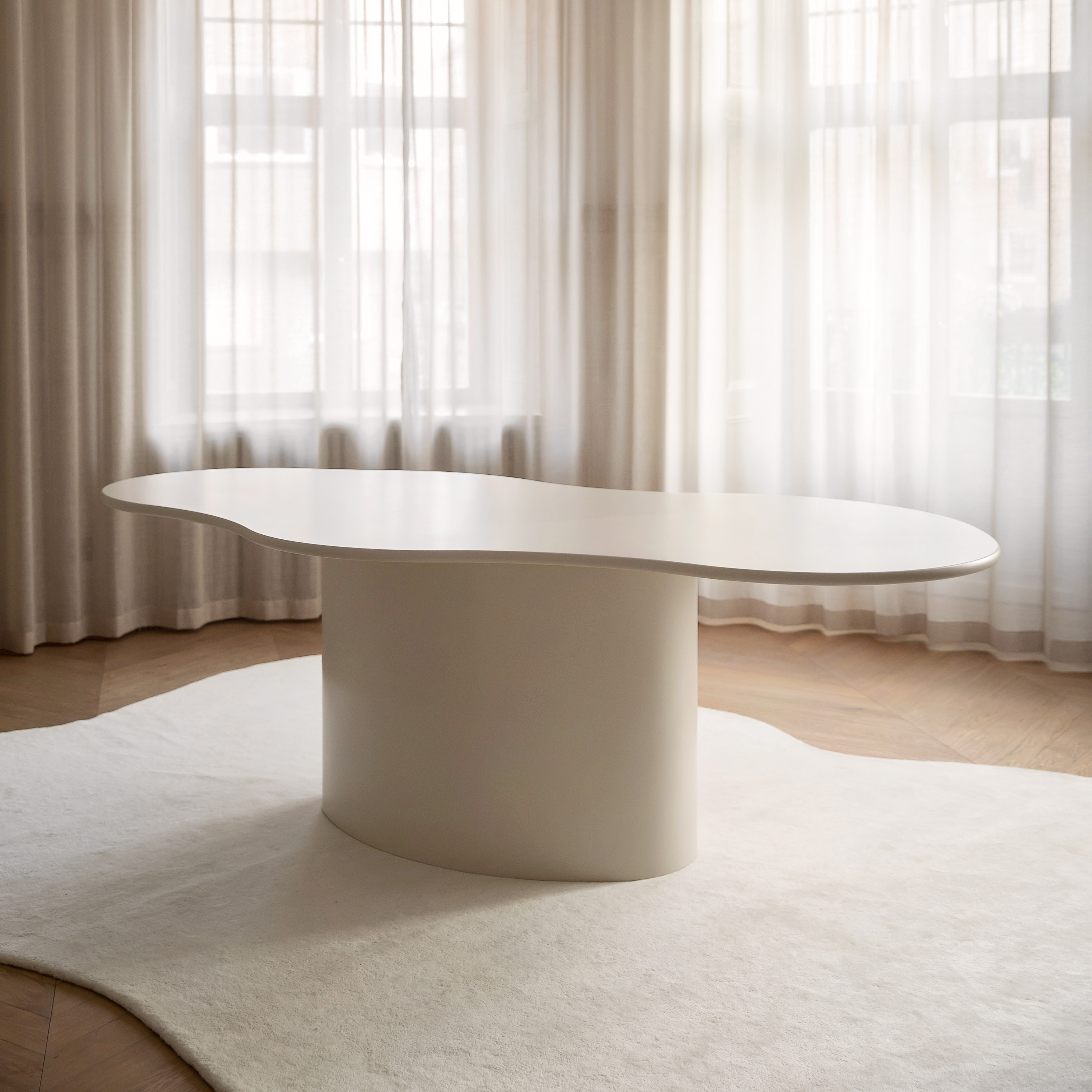 Sleepo Collection Sunday Matbord Creme 230cm