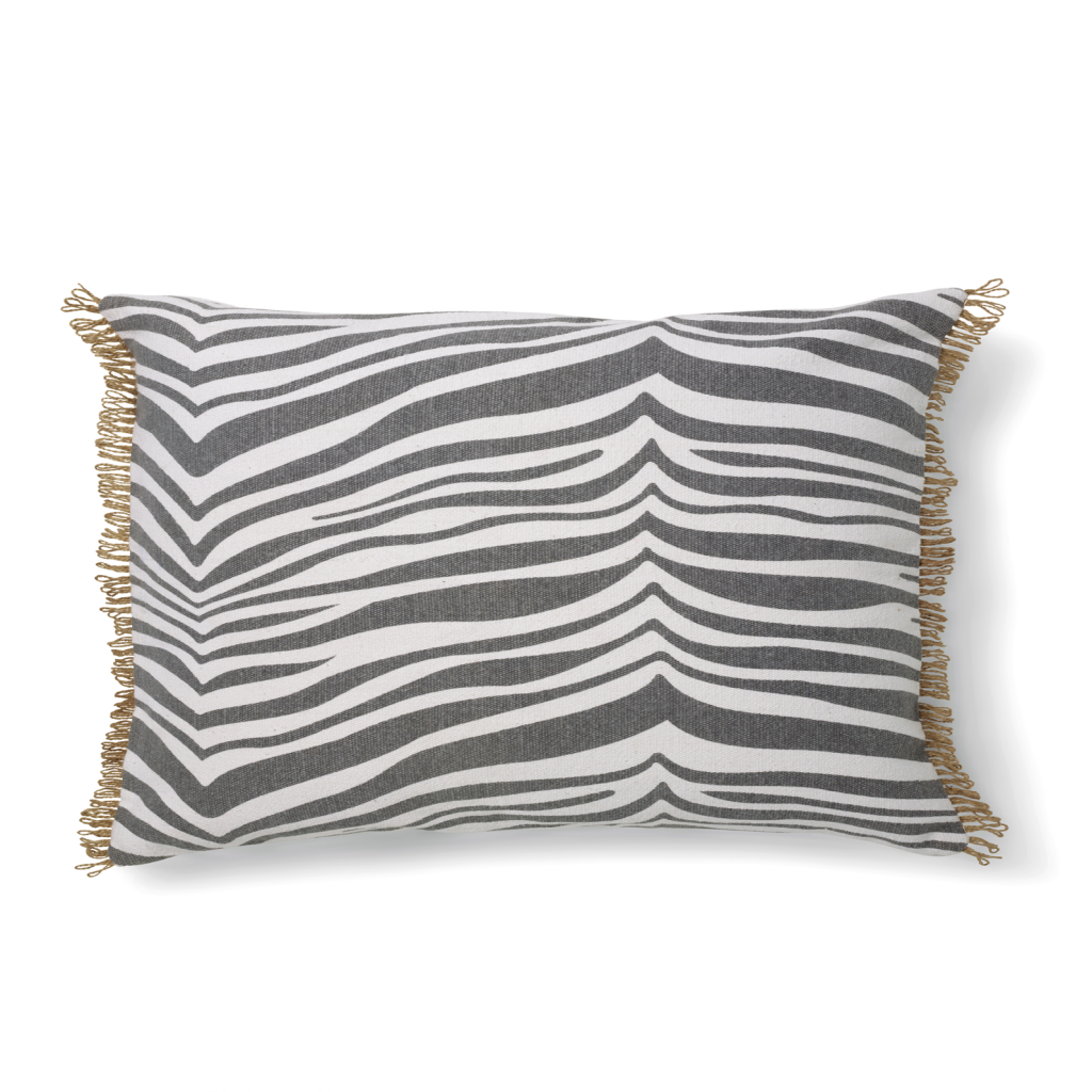 Zebra Prydnadskudde Titanium 40x60