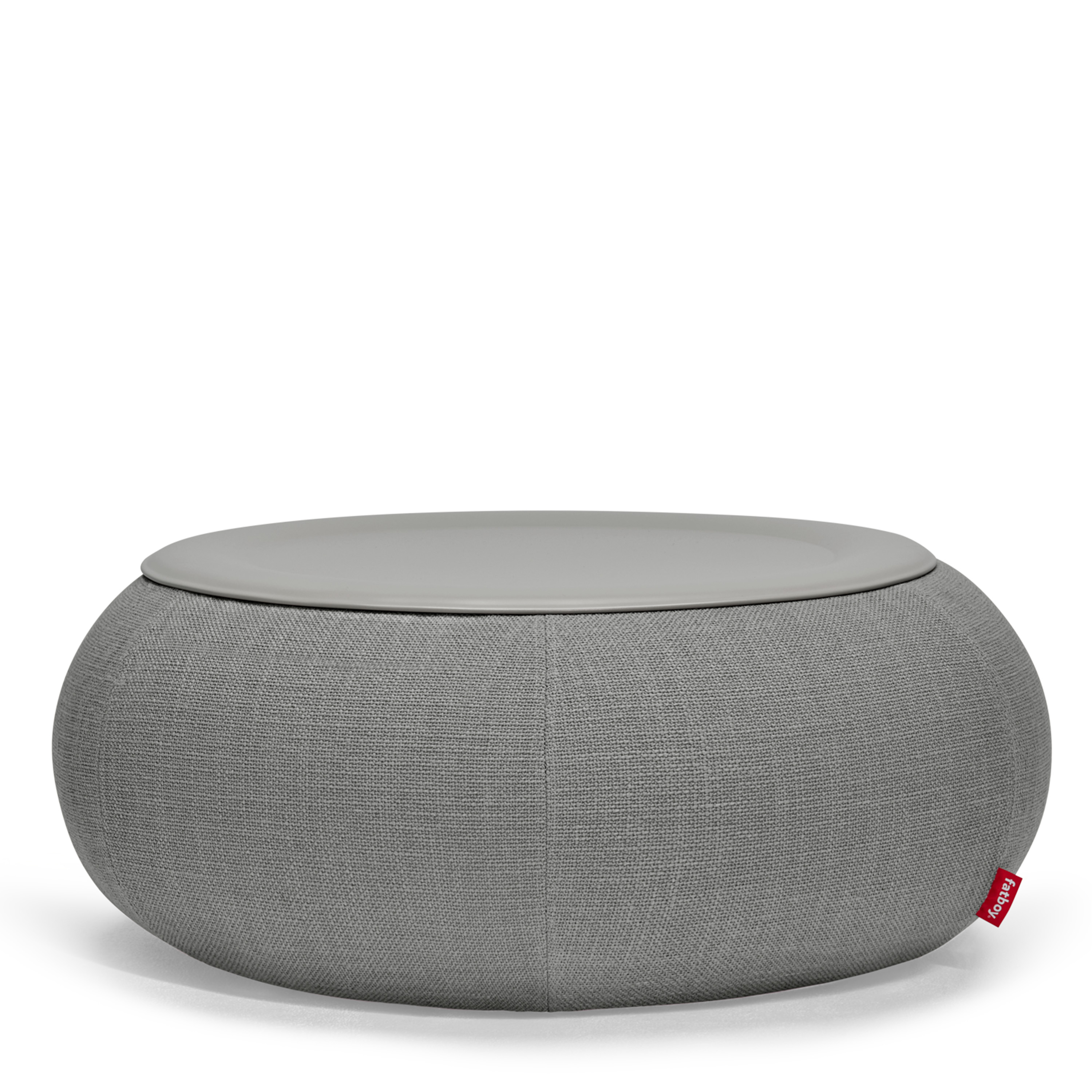 Fatboy - Dumpty Sohvapöytä Mouse Grey Ø87 Harmaa - Polyester/Akryl/Metall - Sohvapöydät