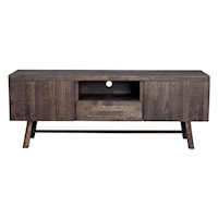 Rowico Home Brooklyn TV-Schrank Dunkelbraune Eiche