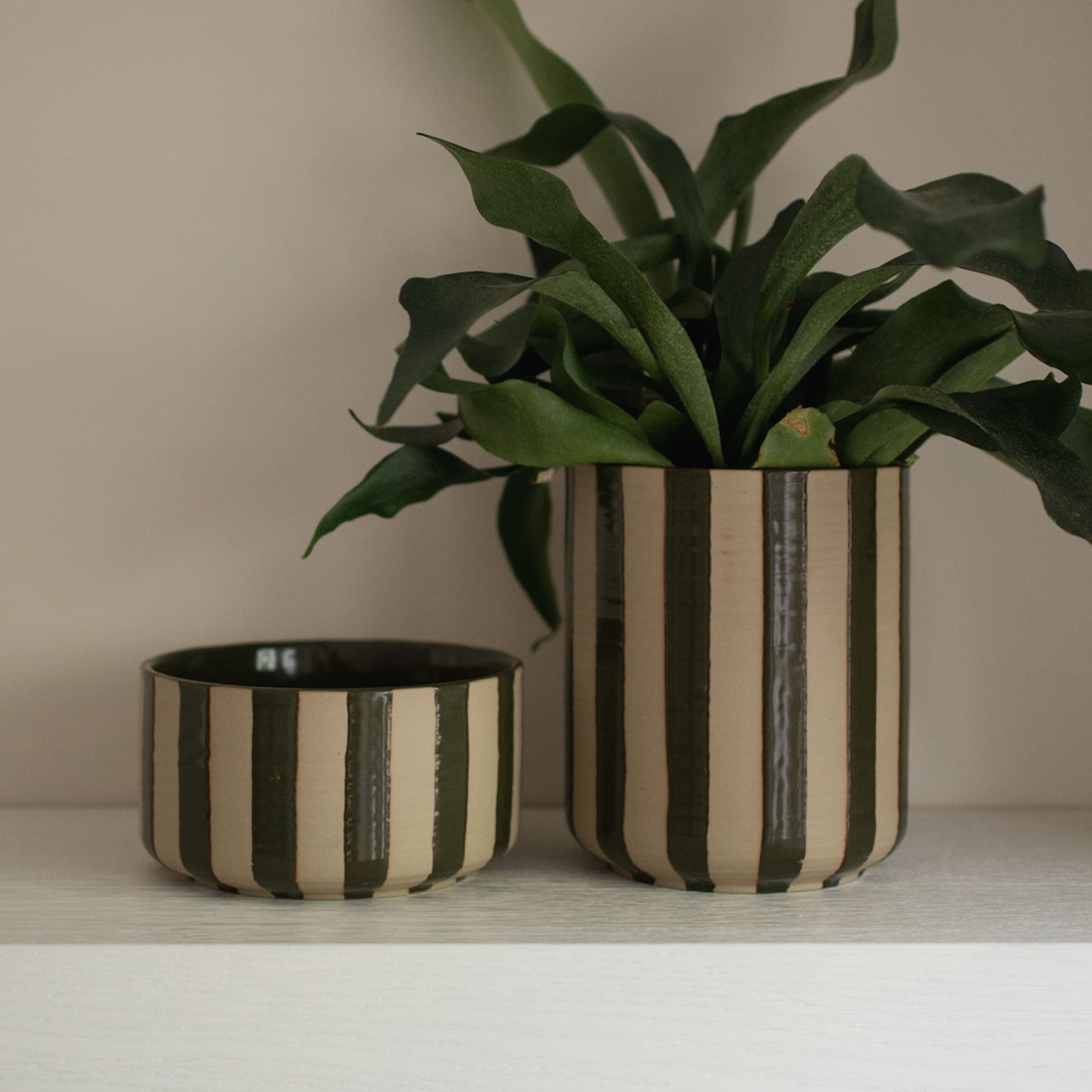 DBKD Line Bolle Stripe Grønn Ø16