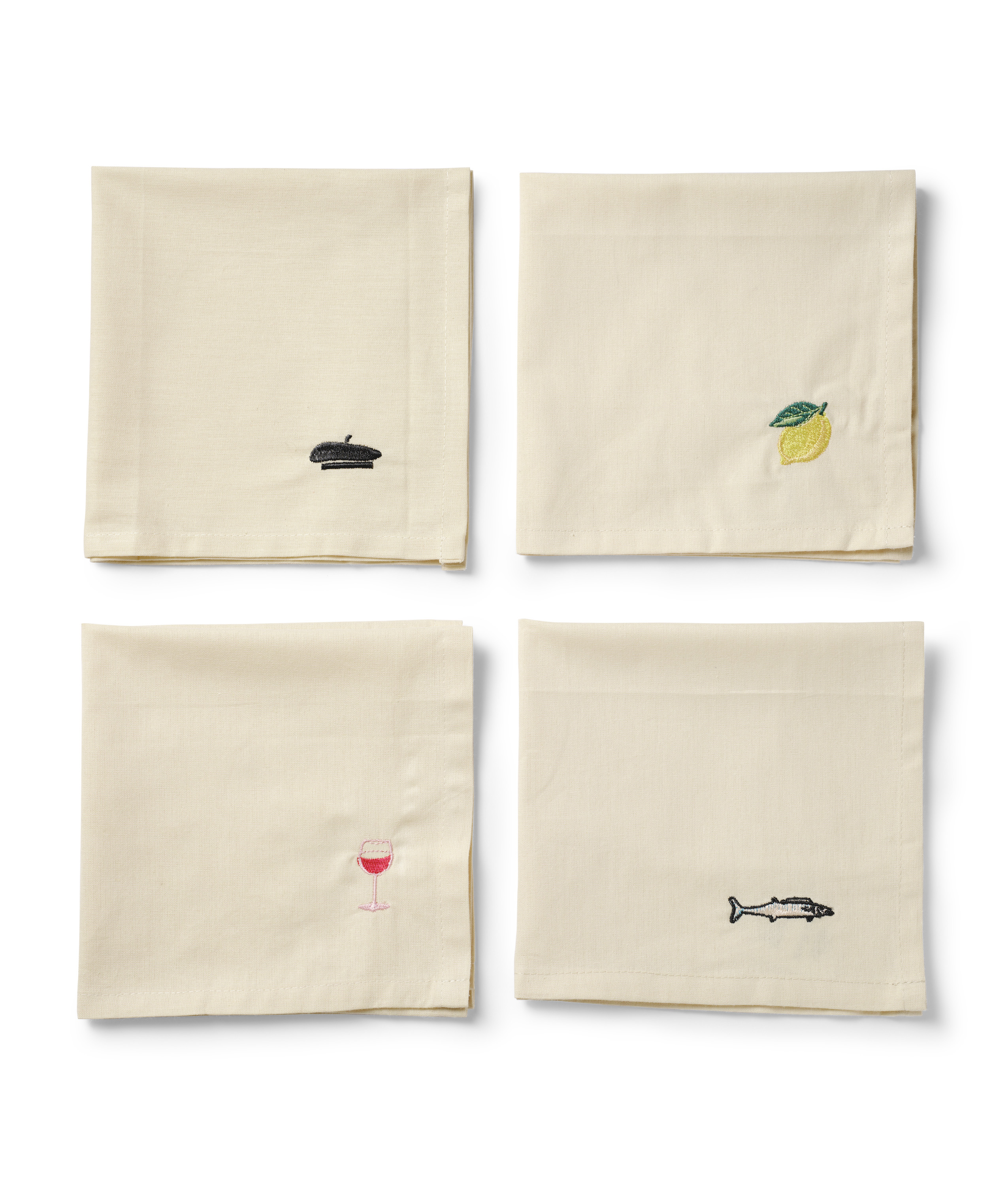 Serviette Déjeuner 4er Pack