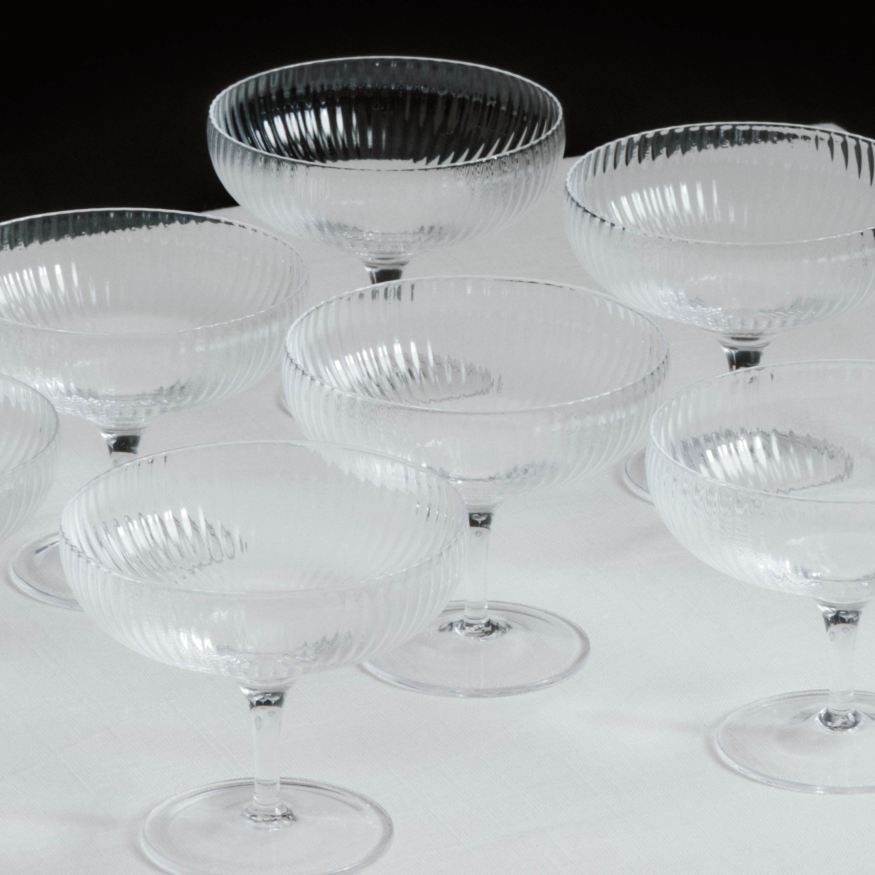 Serax Inku Coupeglas Transparent 4-pack