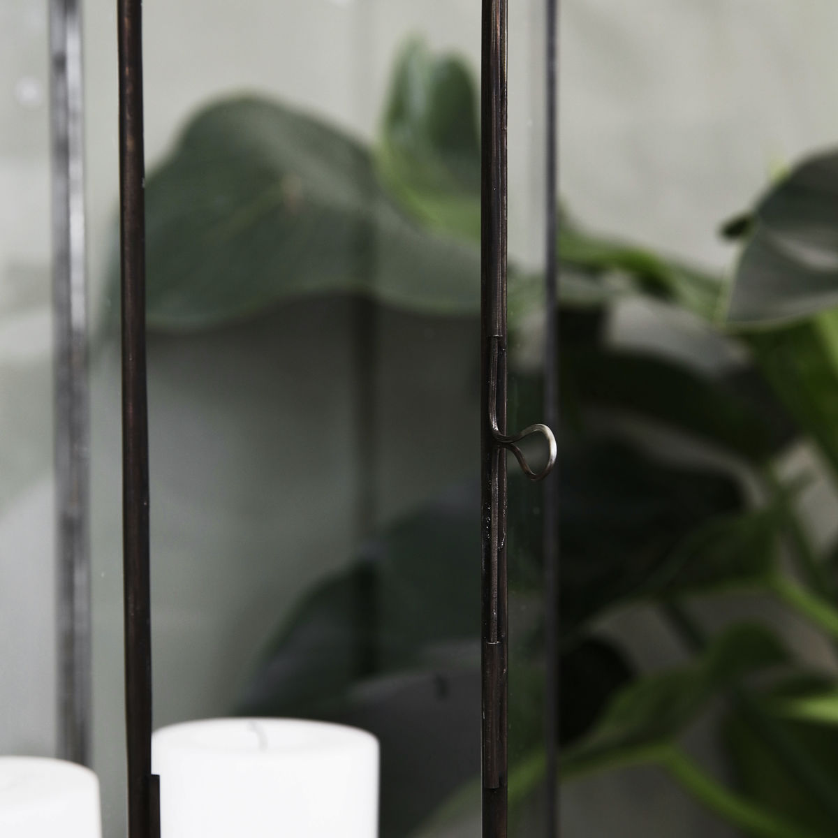 House Doctor Narrow Lyslykt Mørk Antikk 79cm