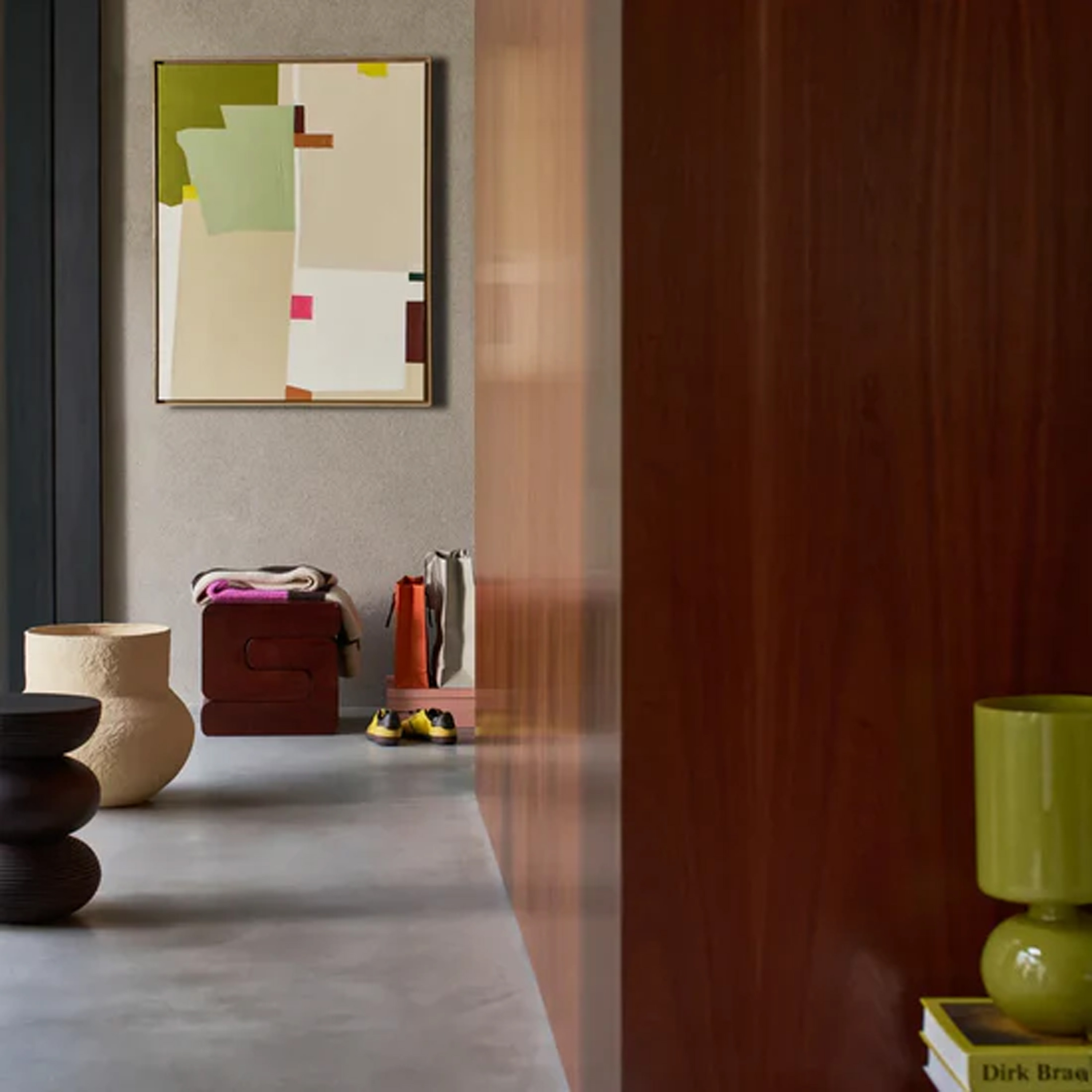 Urban Nature Culture Lugn Sidobord Walnut 39x38