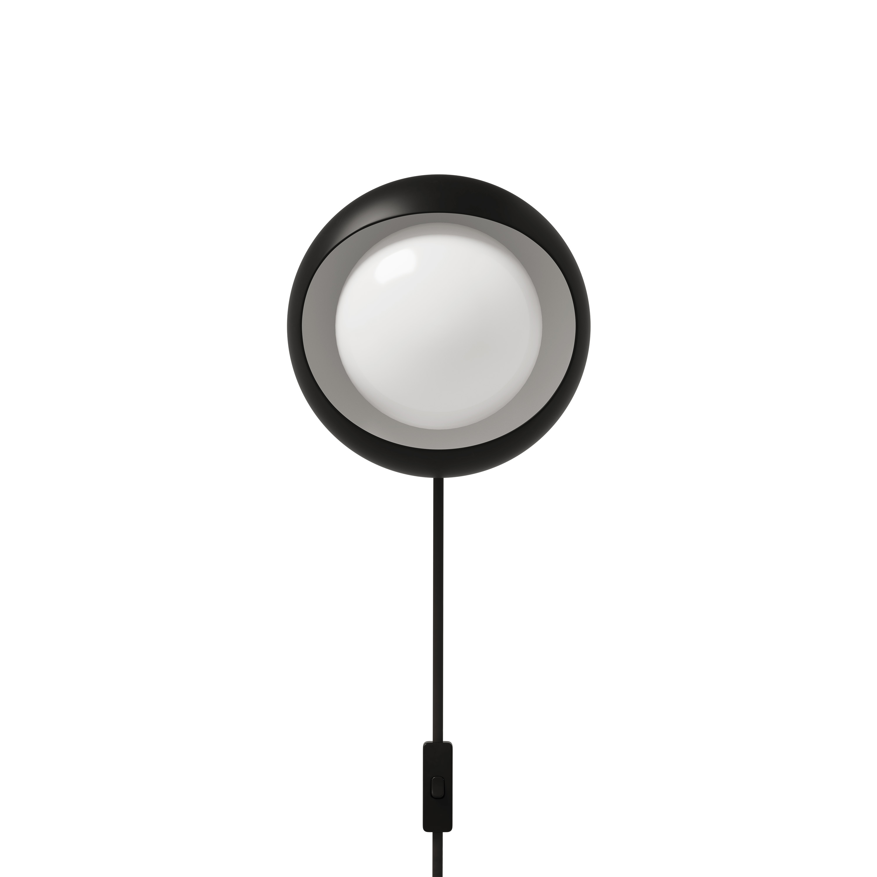 LYFA Cornea Wandleuchte Schwarz 15cm