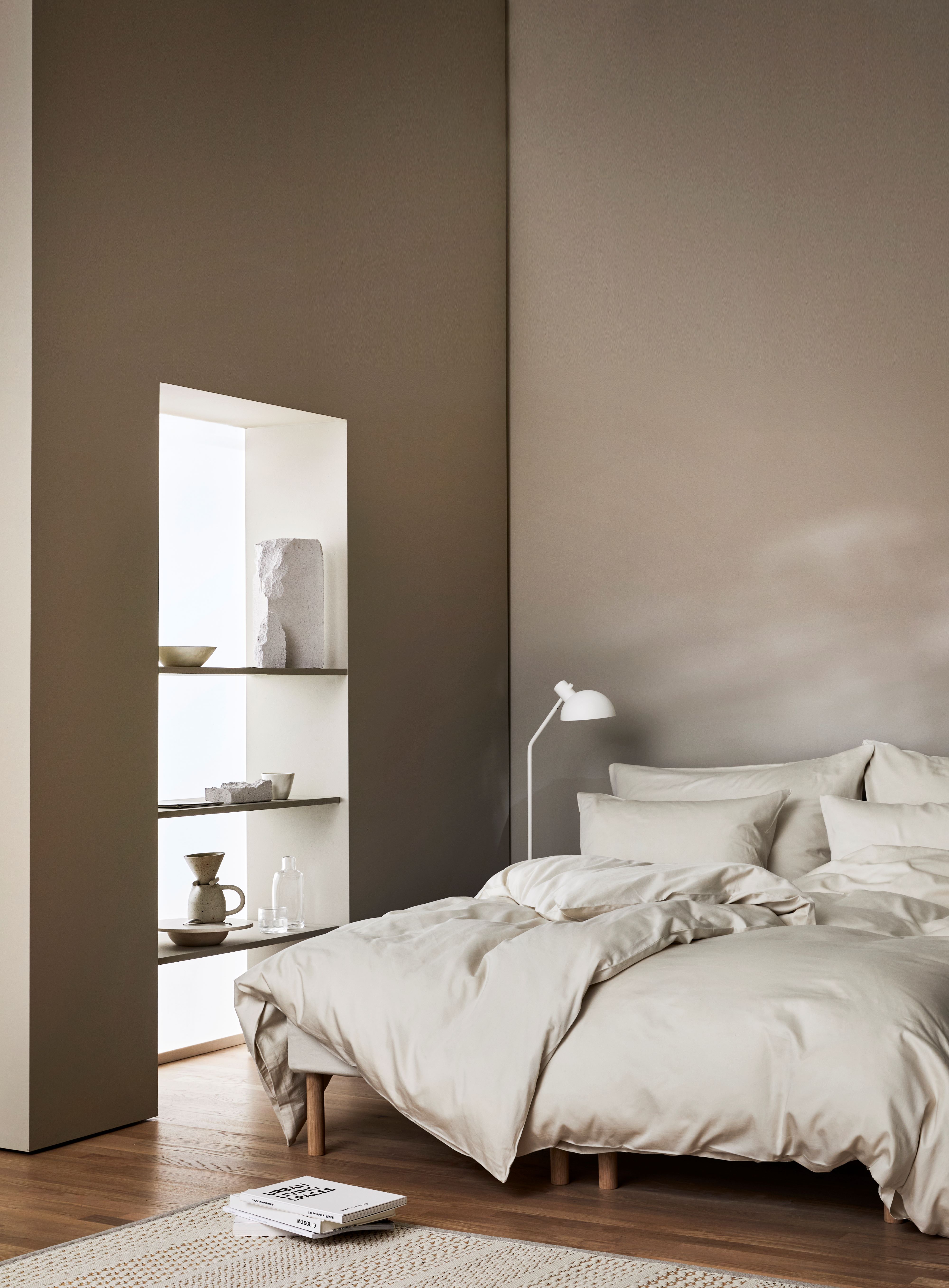 Høie Harmoni Bettbezug-Set Elfenbein 150x210 / 50x60