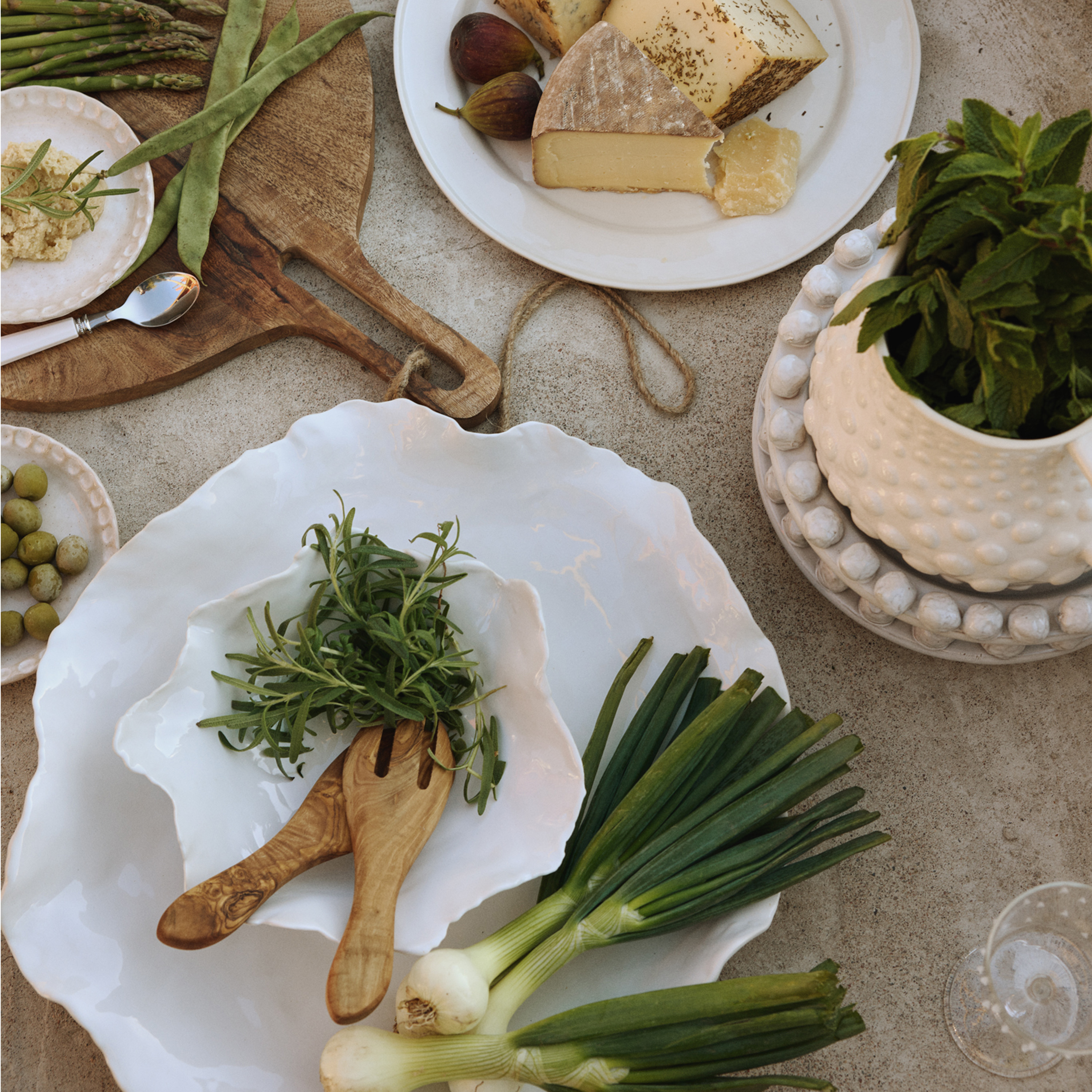 Olsson &amp; Jensen Claire Skål Vit Ø25