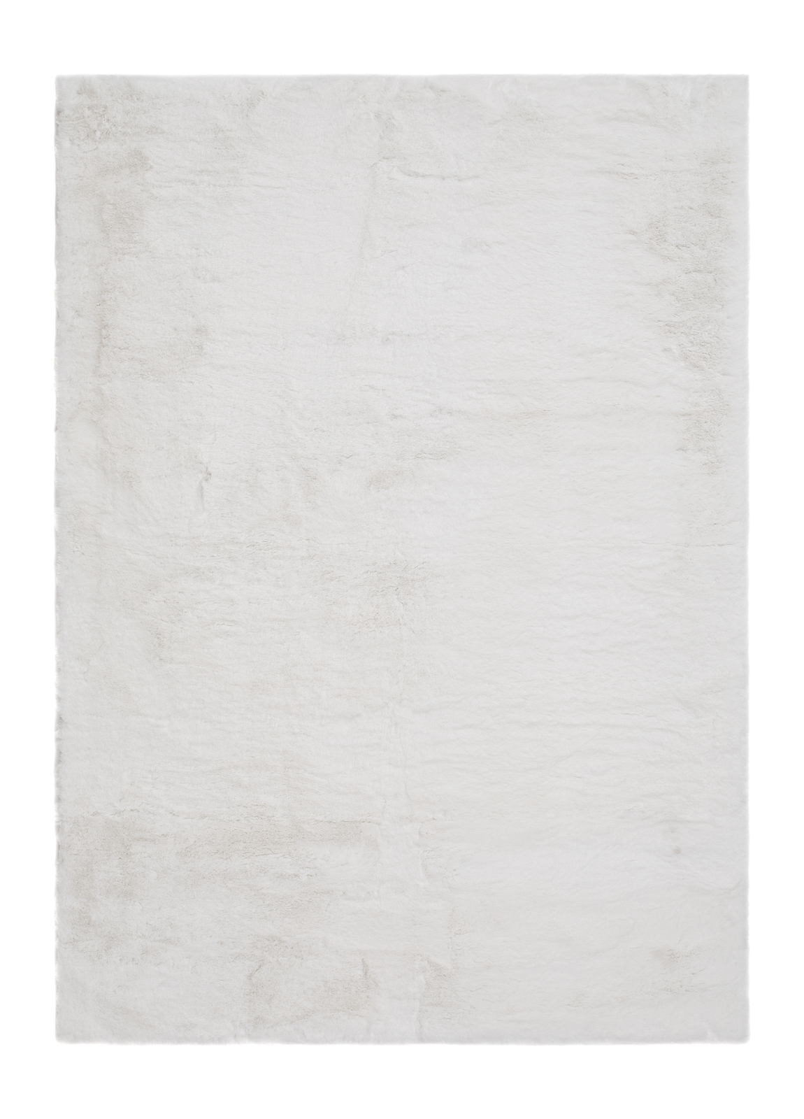 KM Carpets - Furry Pälsmatta Vit 160x230cm