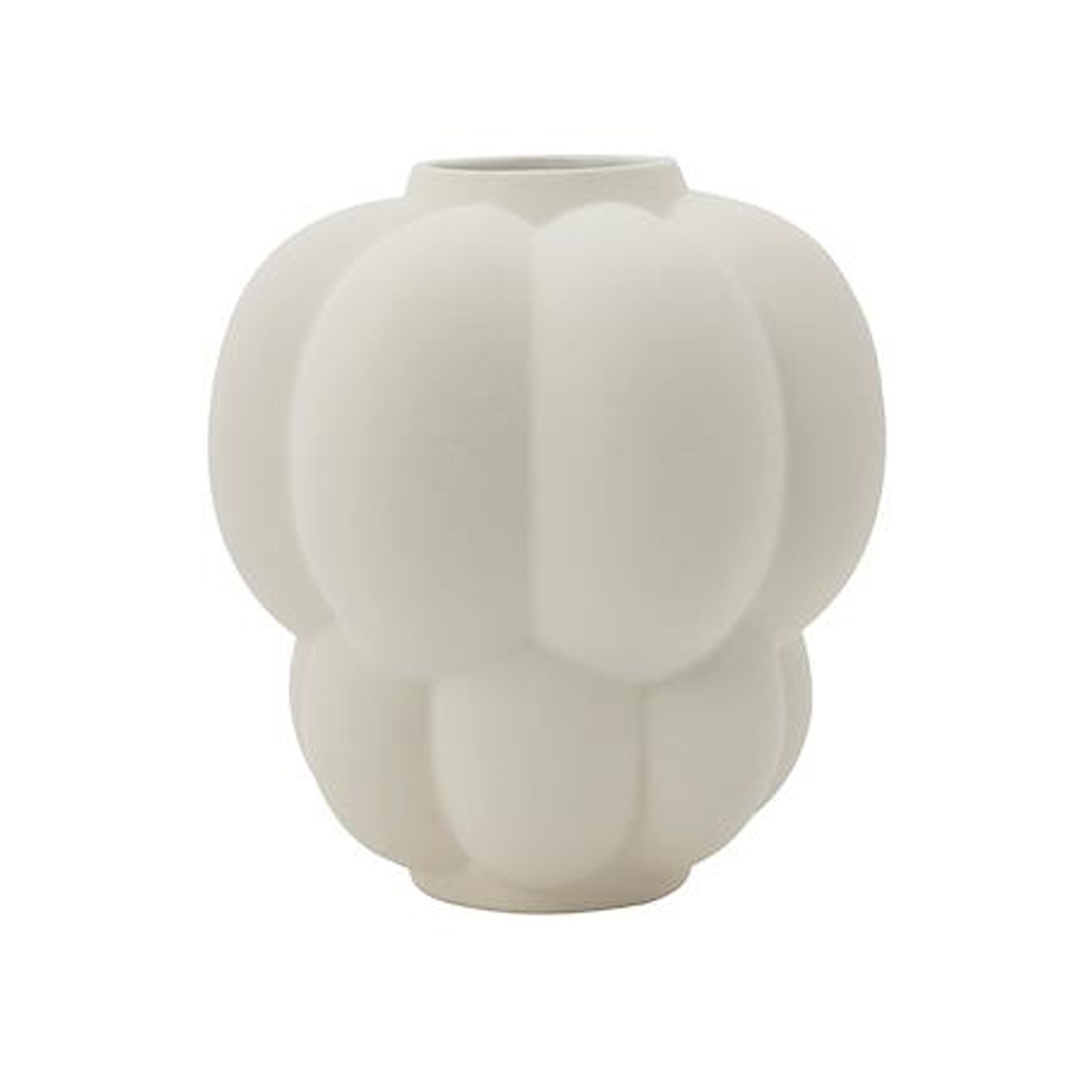 Uva Vase Keramikk Krem 35cm