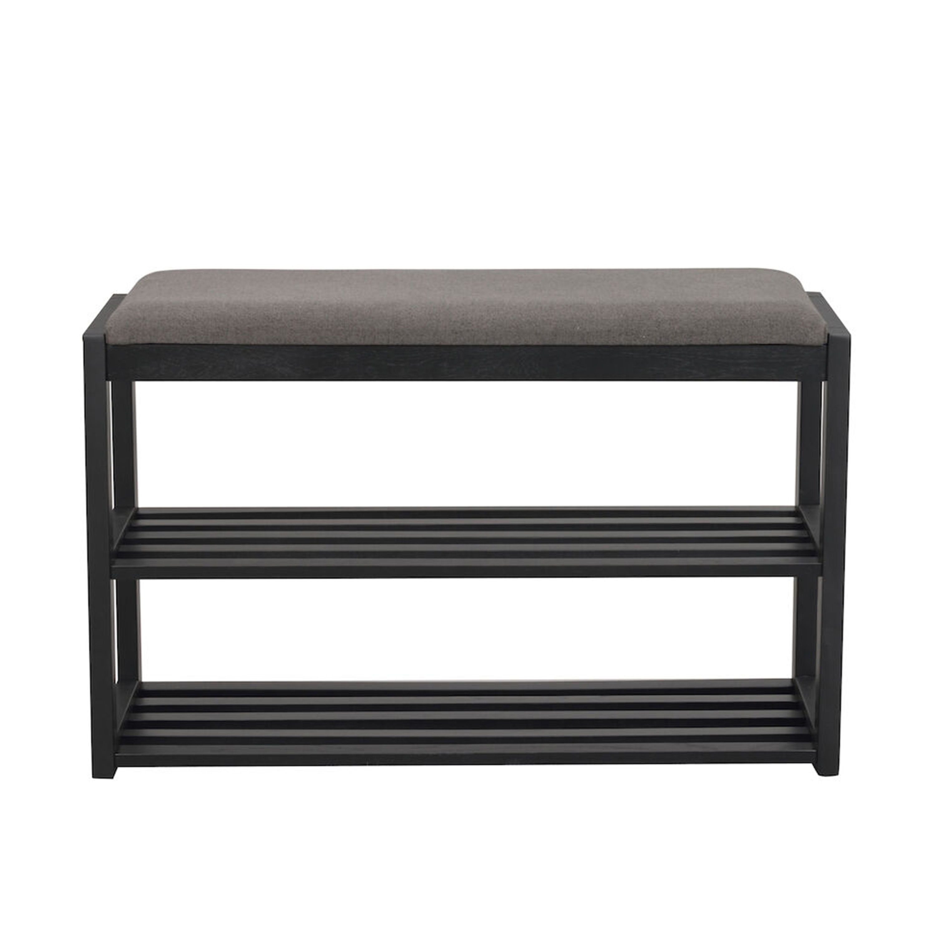 Rowico Home Confetti Skoställ/Sittbänk Svart/Mörkgrå