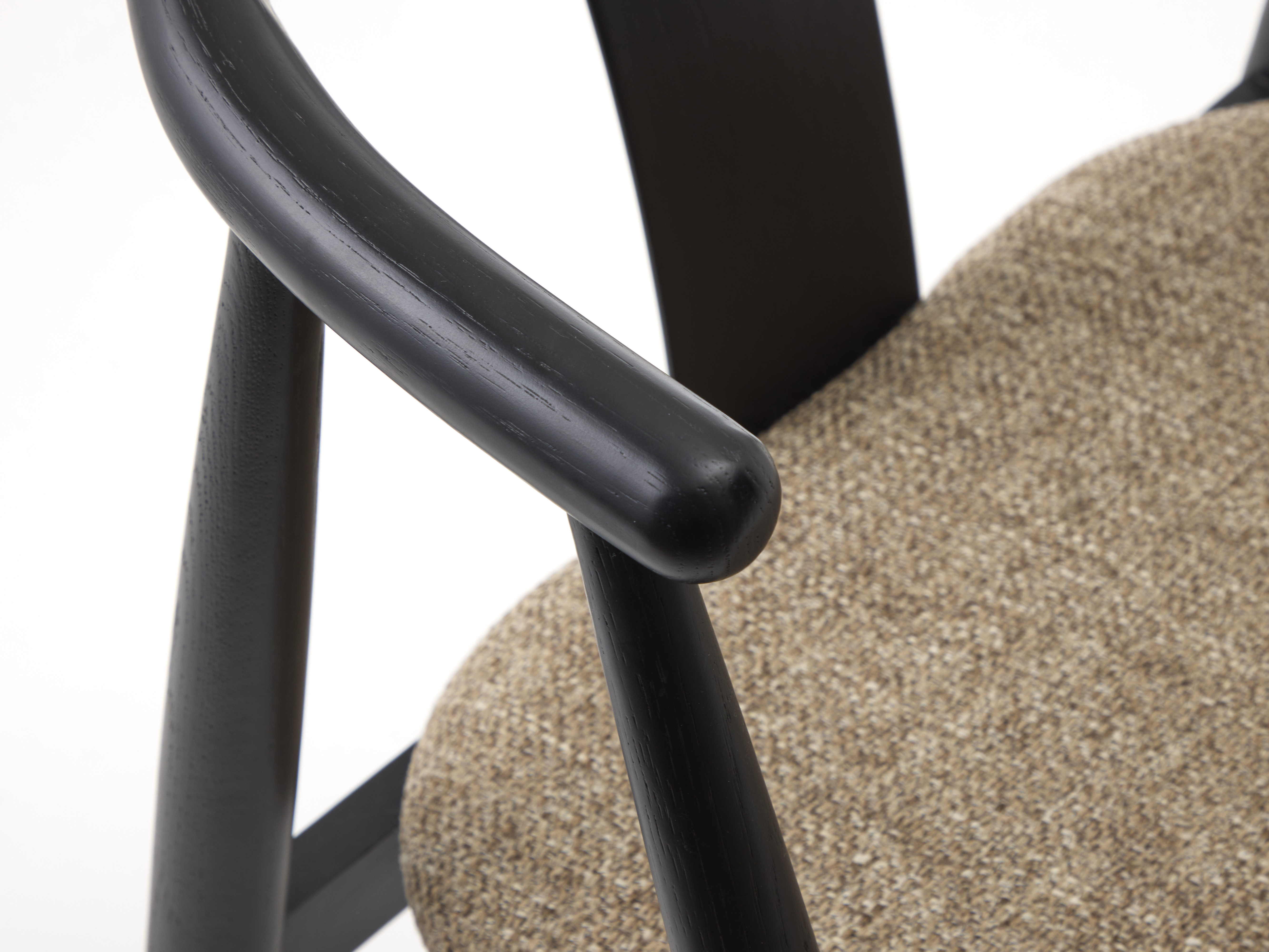 Nordic Home Henry Karmstol Black/Latte