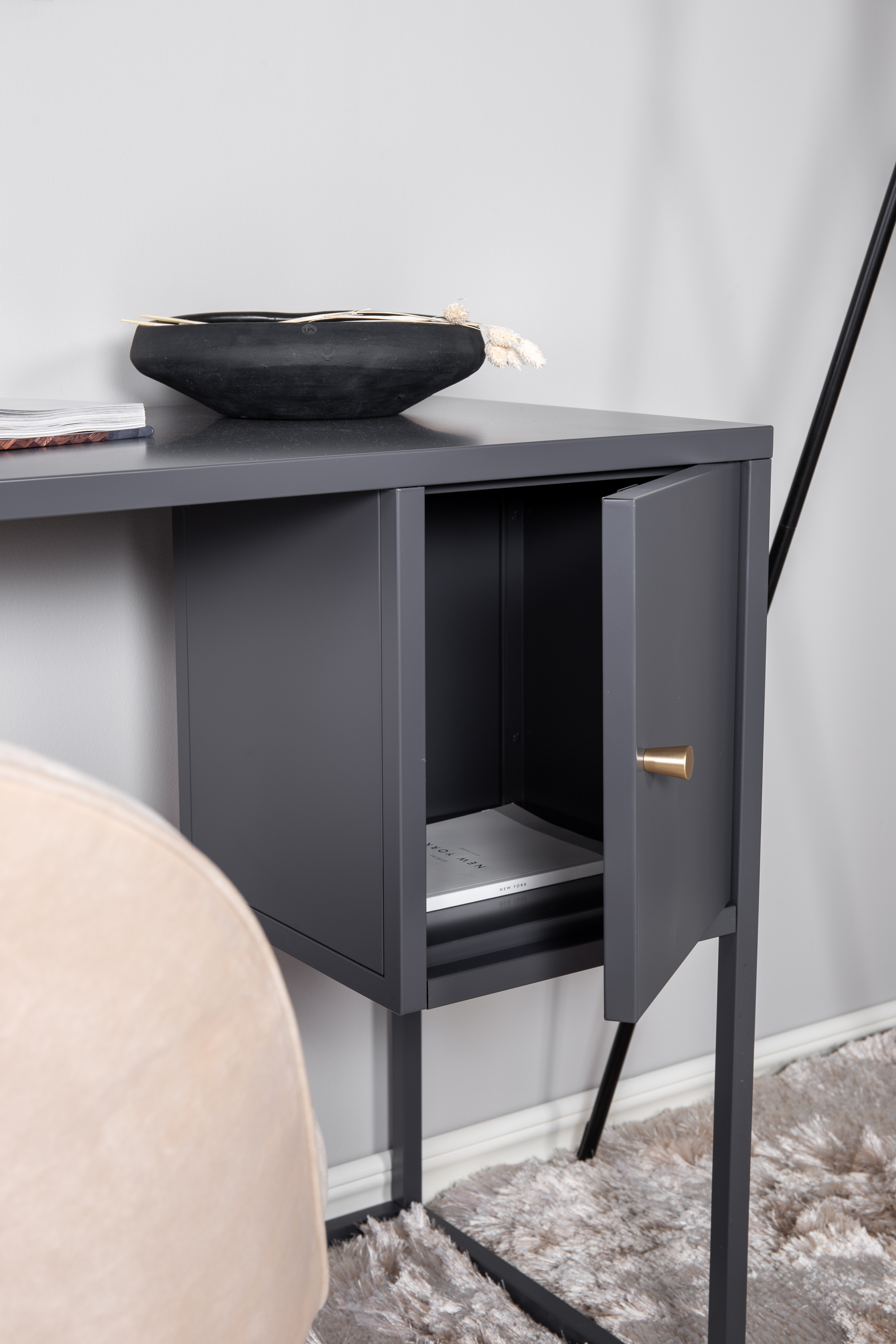 Venture Home Johanna Skrivbord Ljusgrå