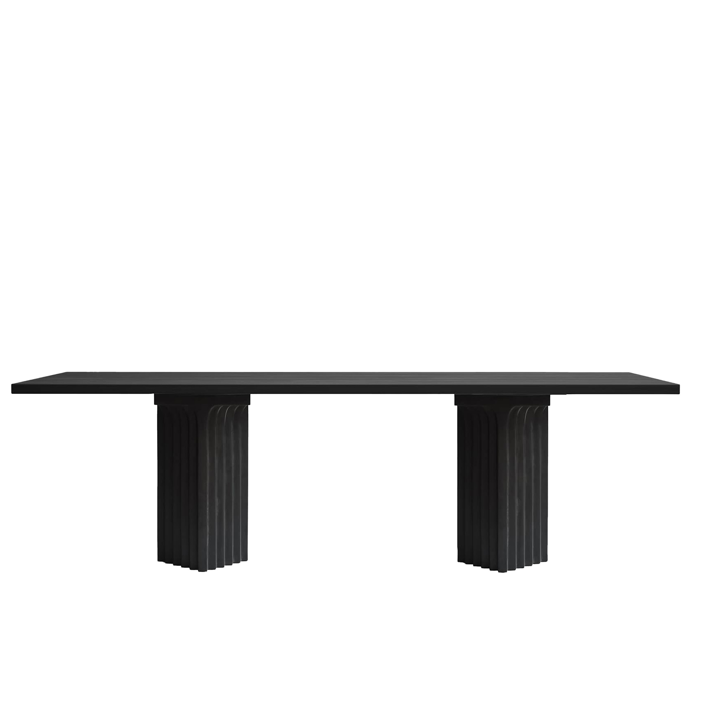 Arc Matbord Coffee Black Oak 250cm