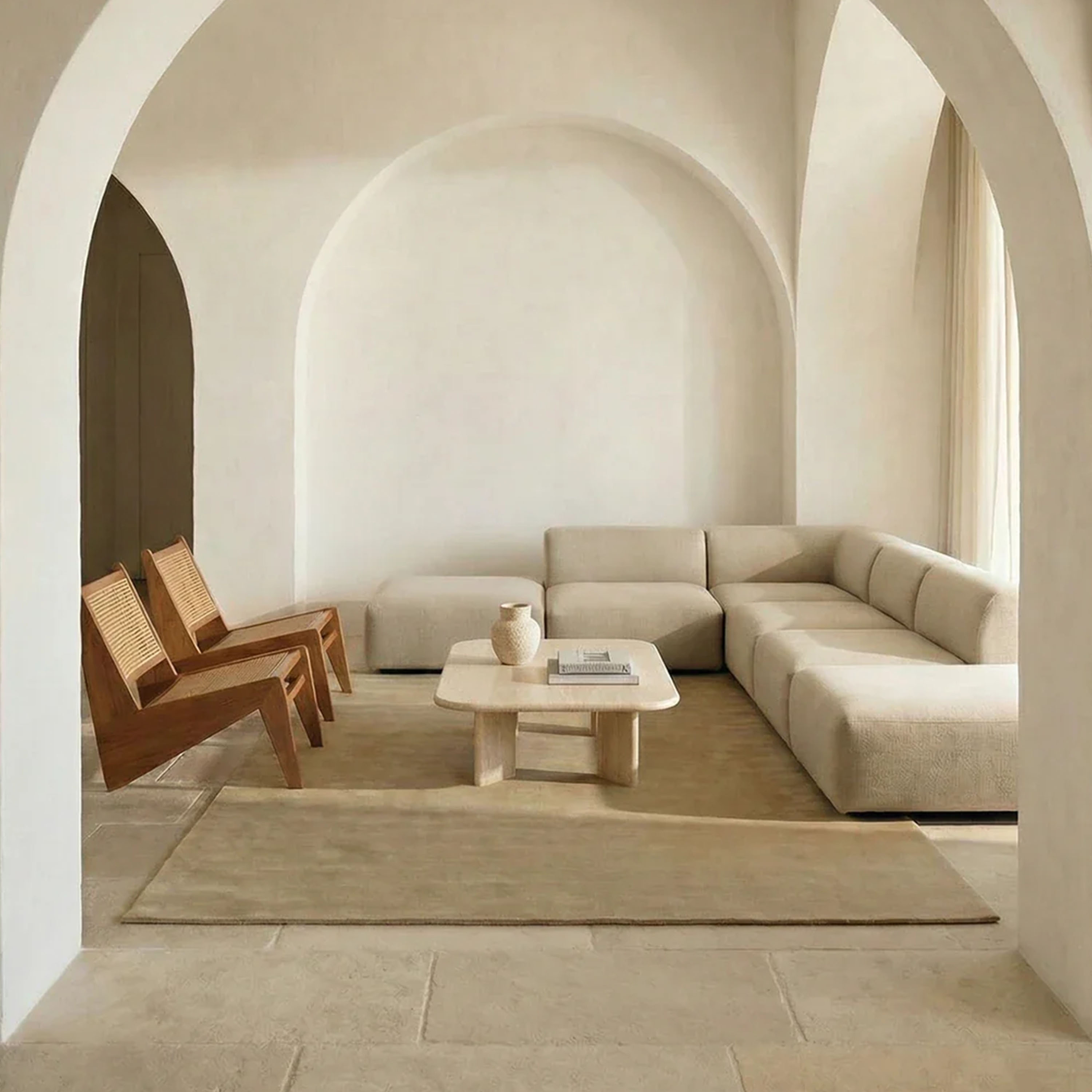 Classic Collection Solid Ullmatta Wheat 200x300