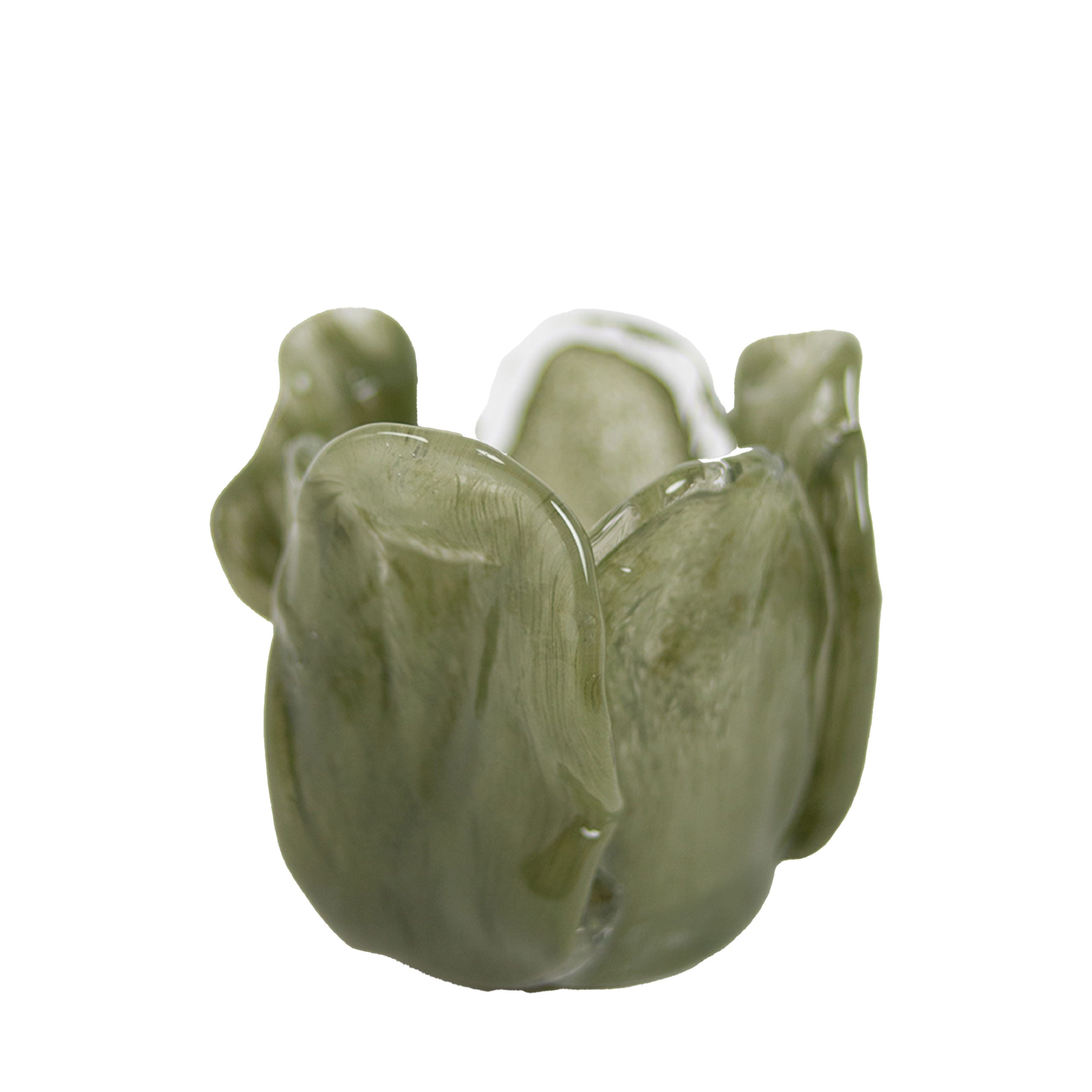 Anita Windlicht Olivgrün Ø14