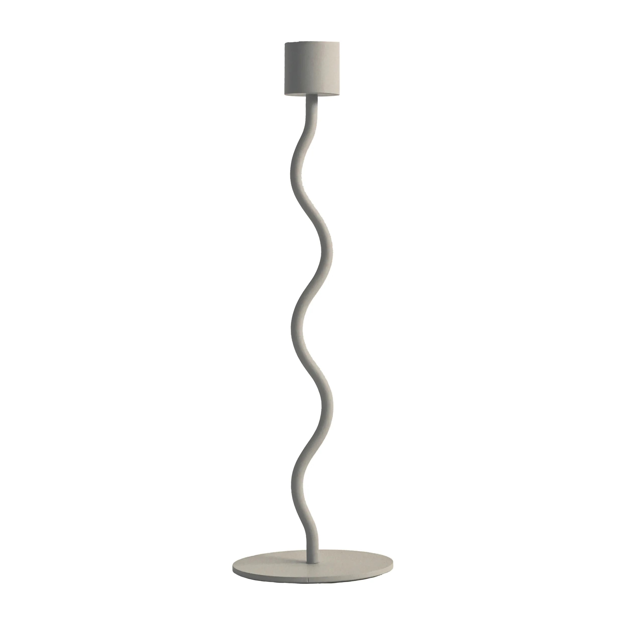 Curved Ljusstake Sand 23cm