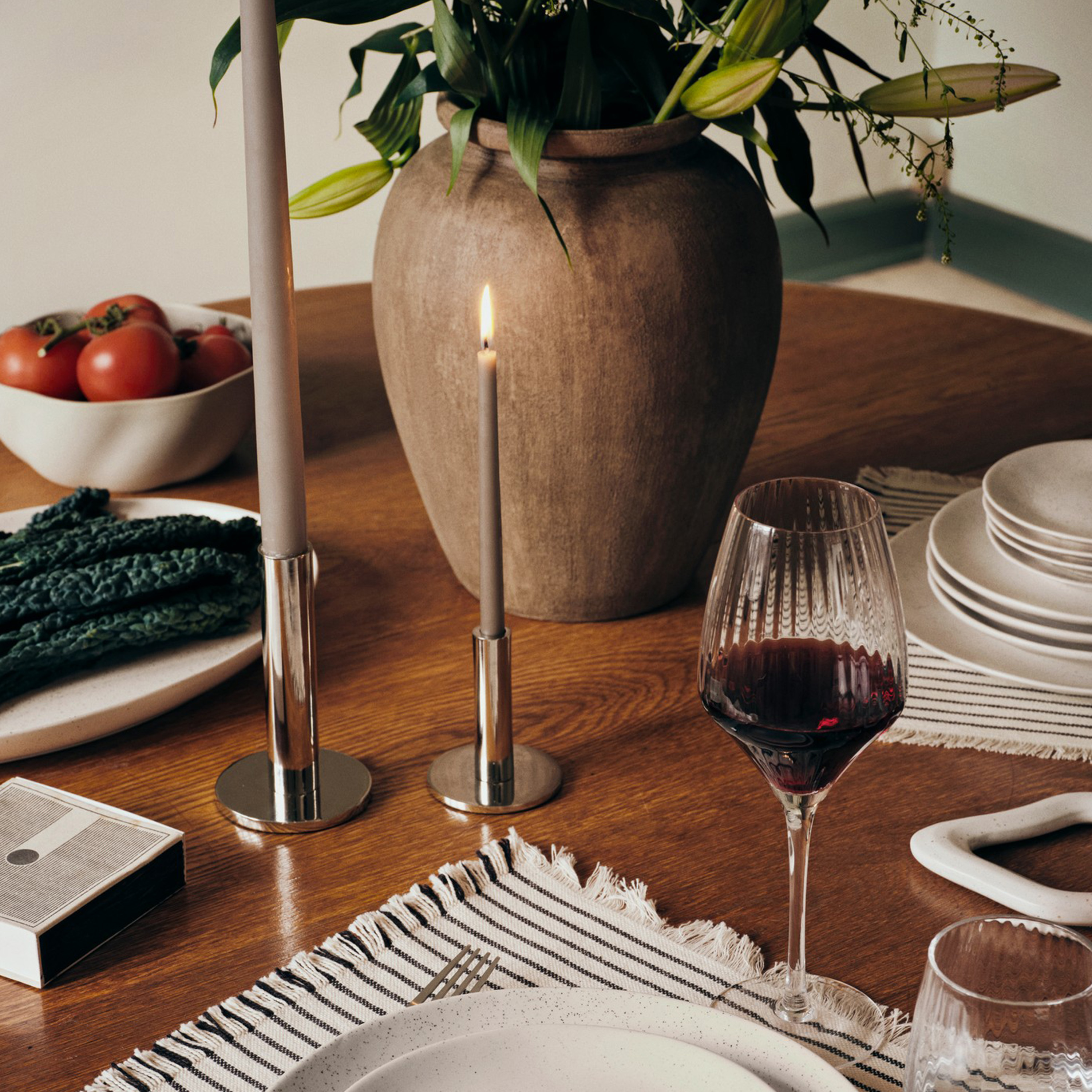 Broste Copenhagen Uma Vase Hellbraun Ø24