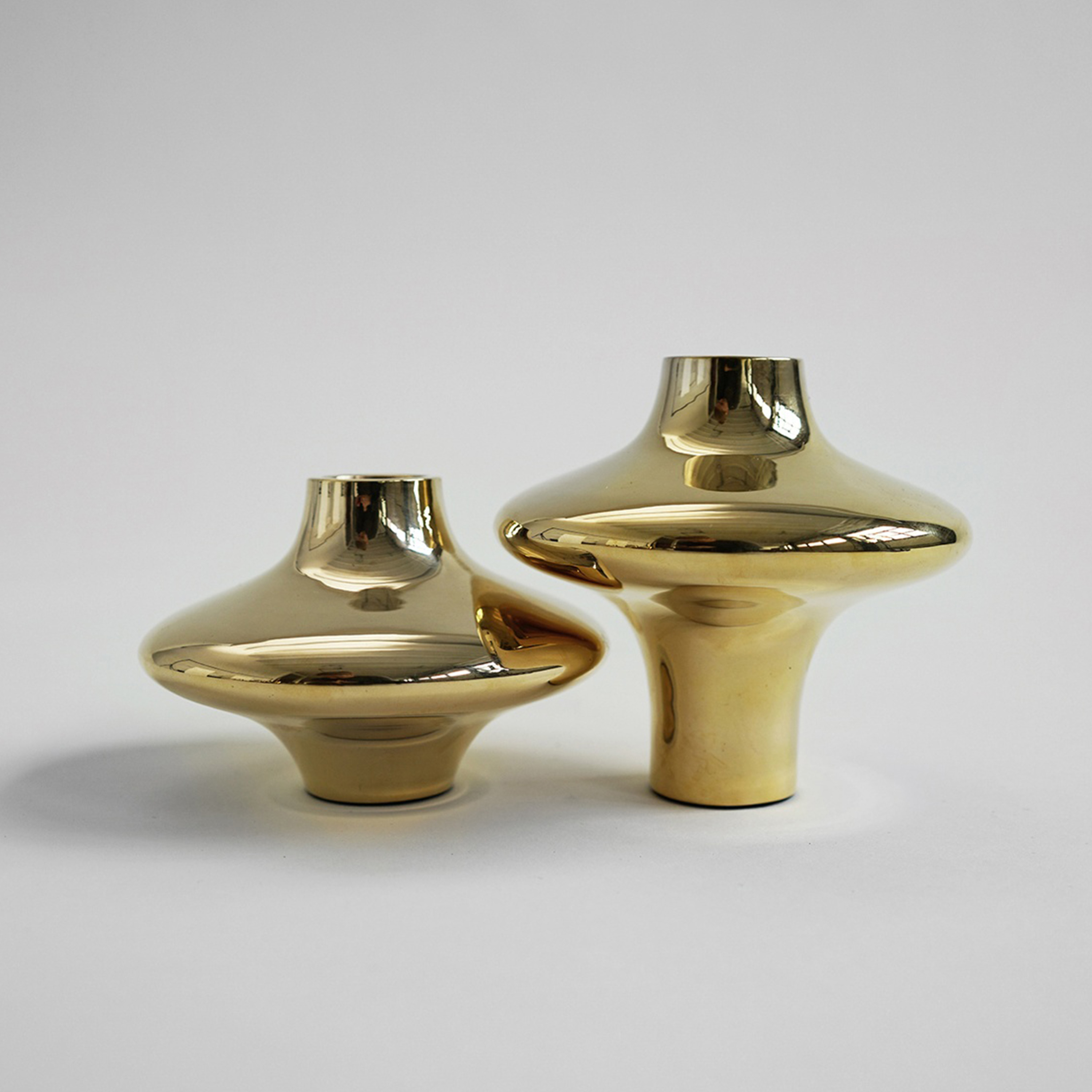 Hein Studio Doublet Ljusstake Brass Large