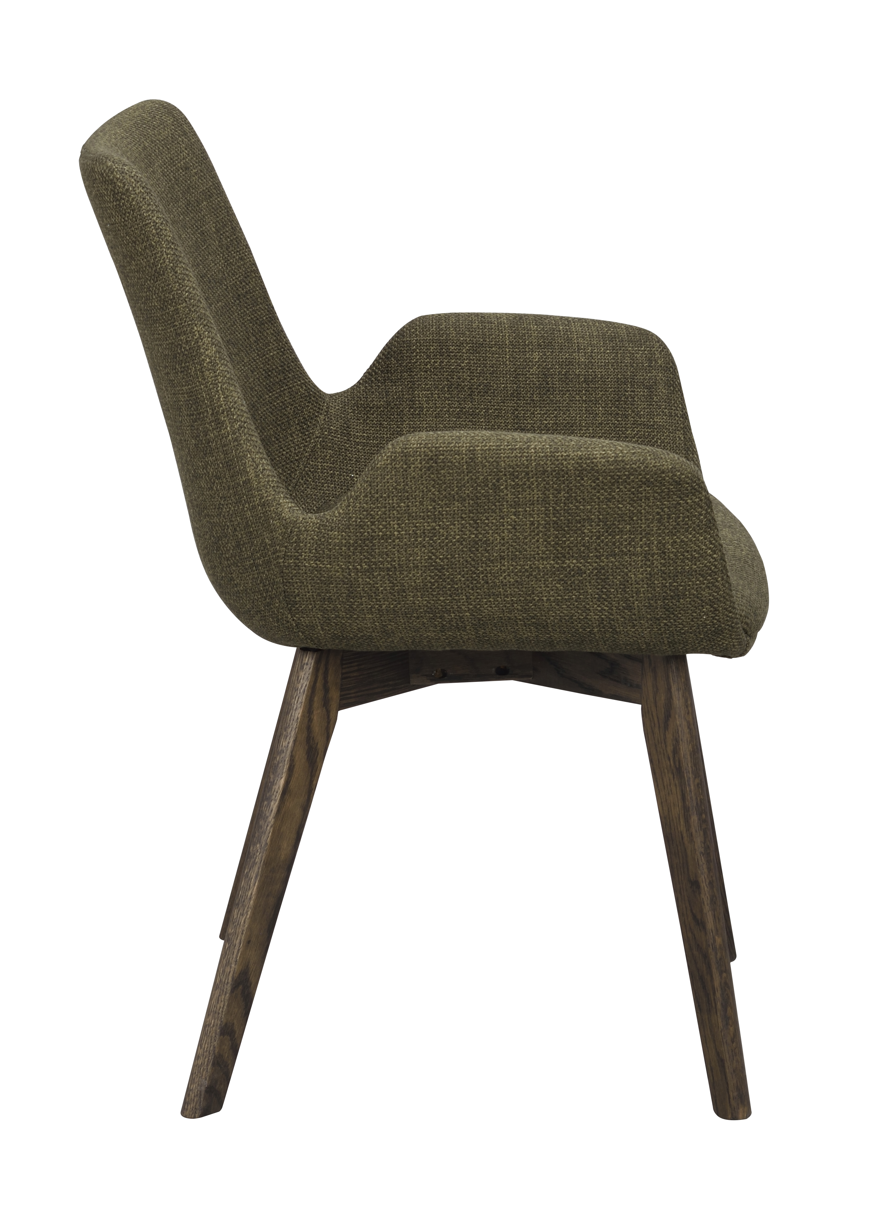 Rowico Home Drimsdale Armlehnstuhl Grün/Braun