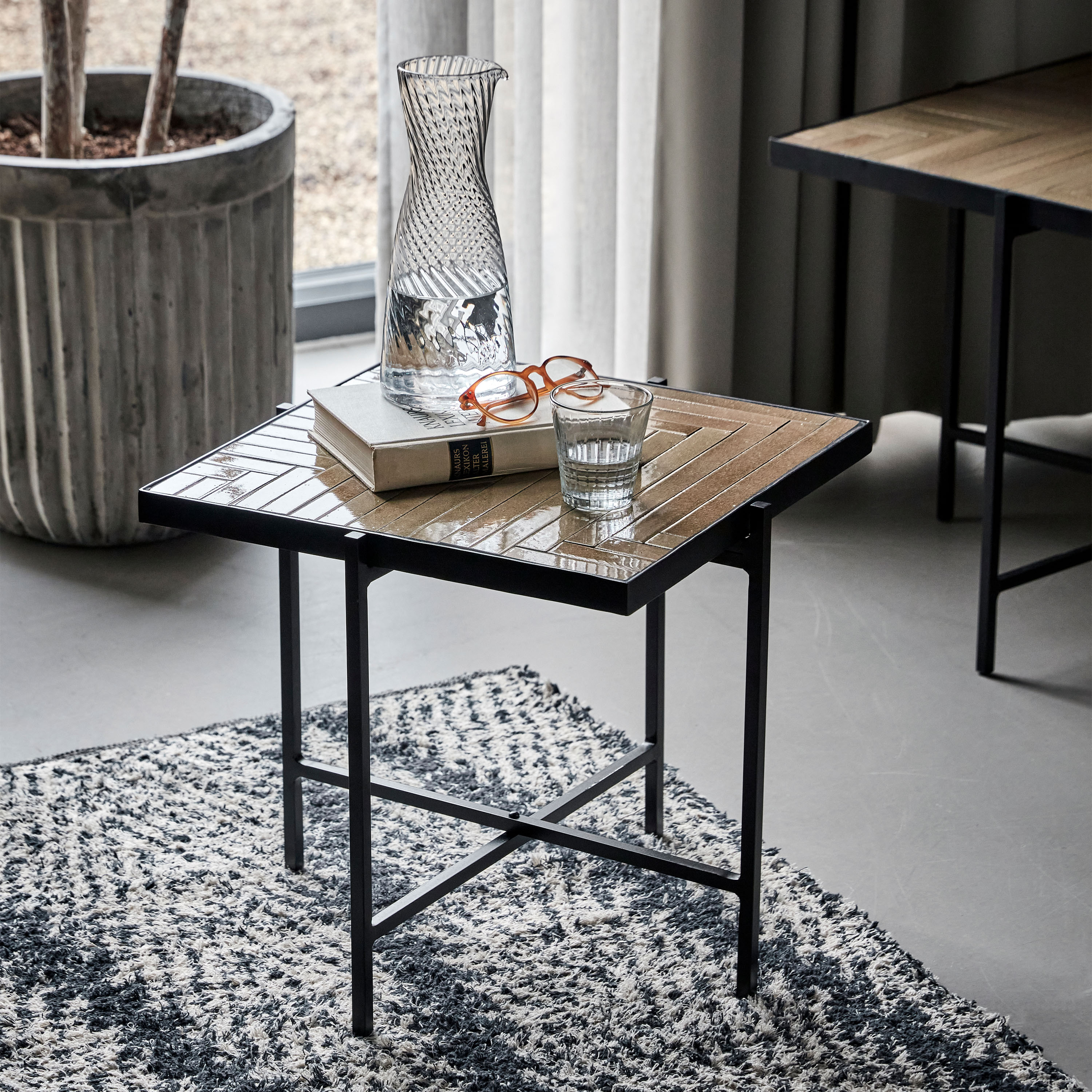 House Doctor Grade Sivupöytä Beige 43x43