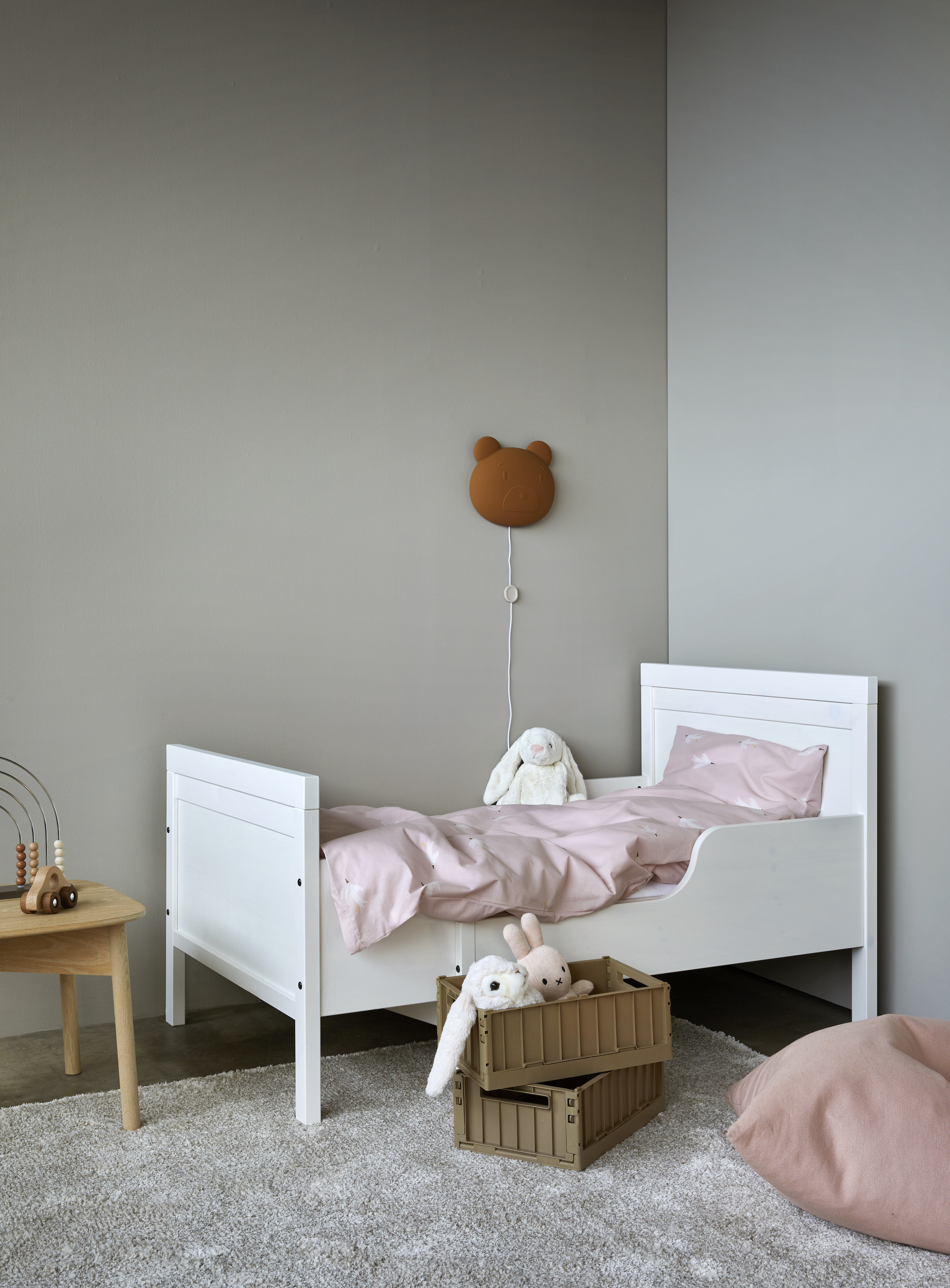 Høie Fina Lapsi Pussilakanasetti Vaaleanpunainen