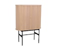 Haddington Skåp Vitpigmenterad/Svart102cm