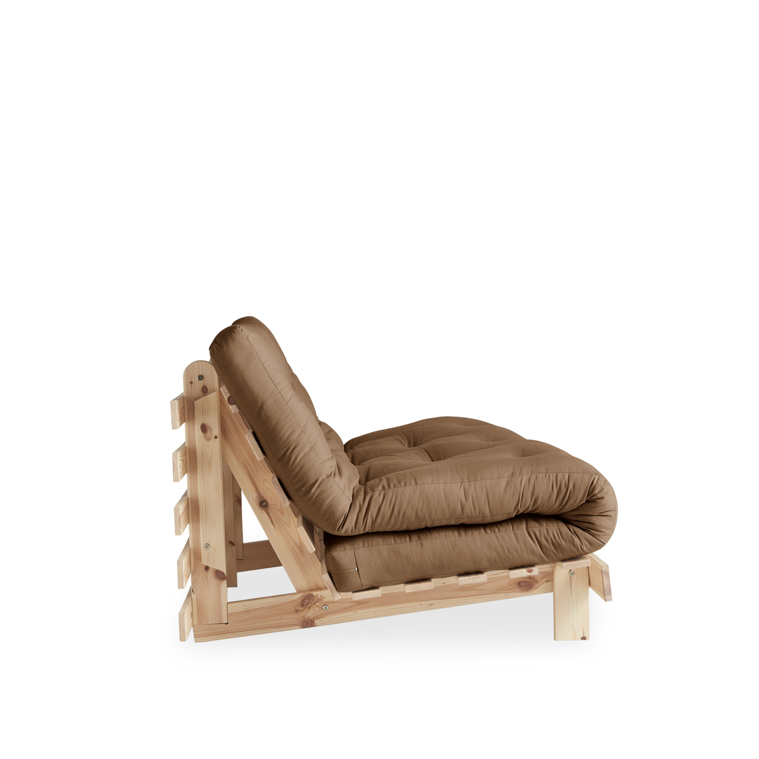 Karup Design Roots Schlafsofa Natur/Mocca 140cm