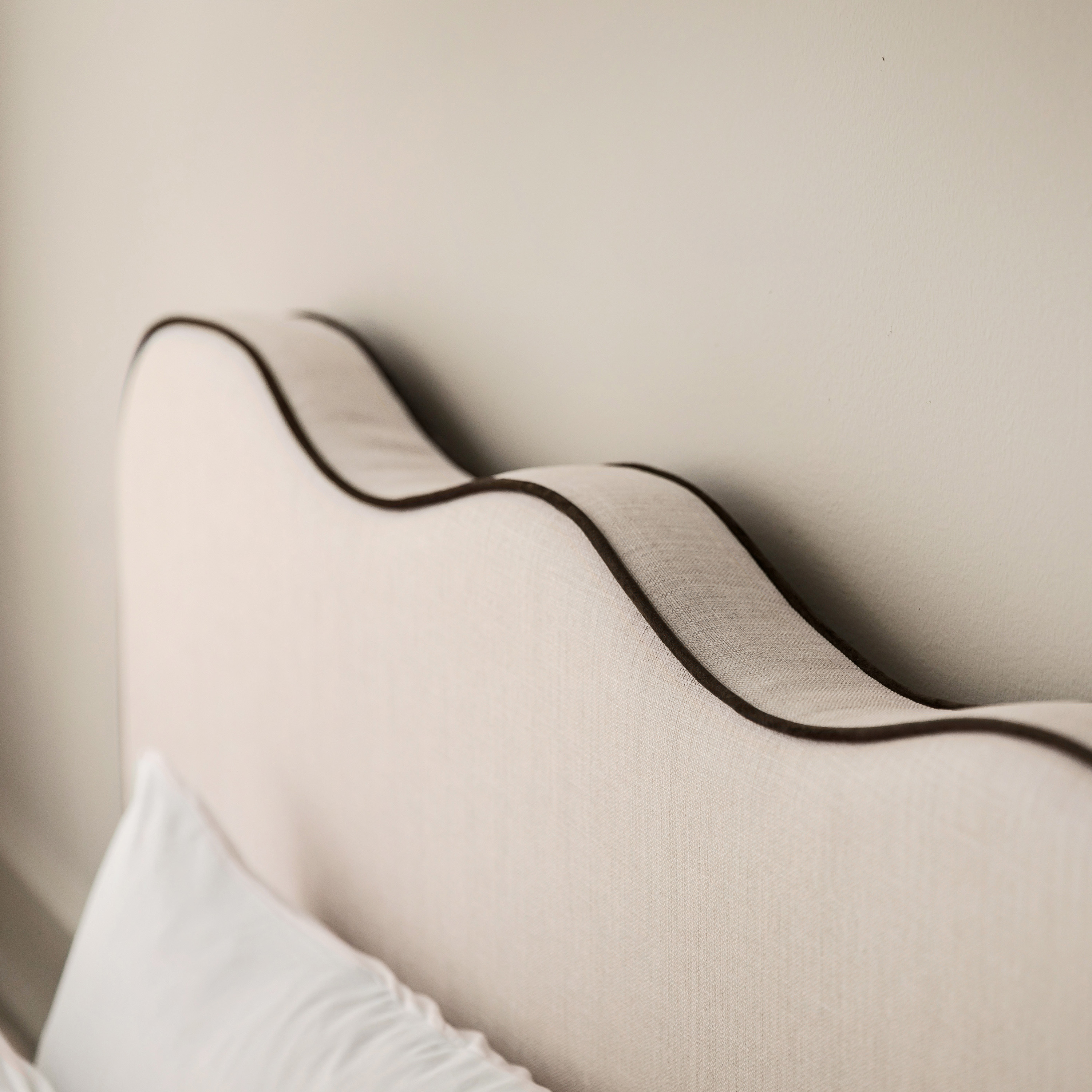 Sleepo Collection Piper Kopfteil Natur/Chocolate 160cm