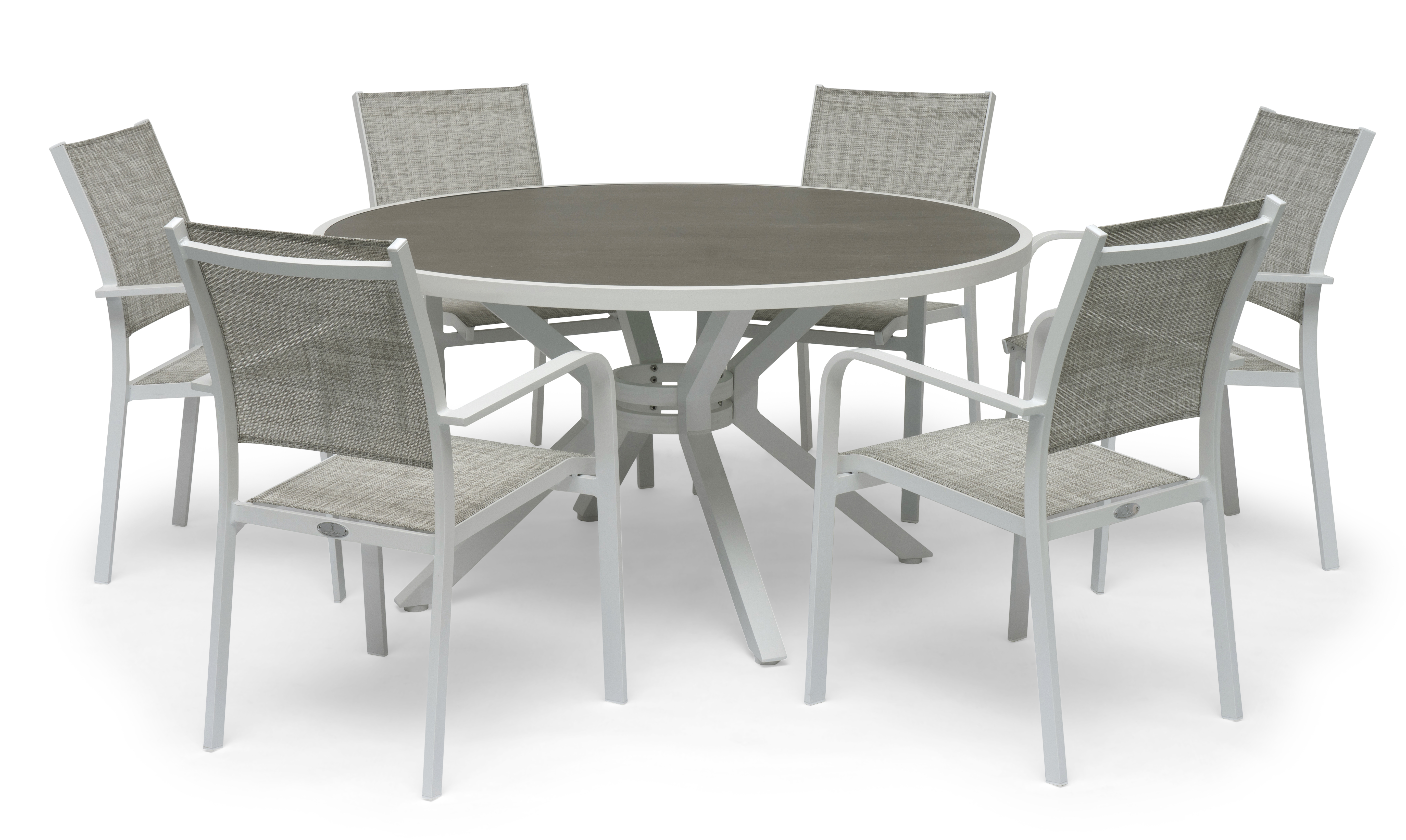 Hillerstorp Hånger Esstisch Weiß Ø140