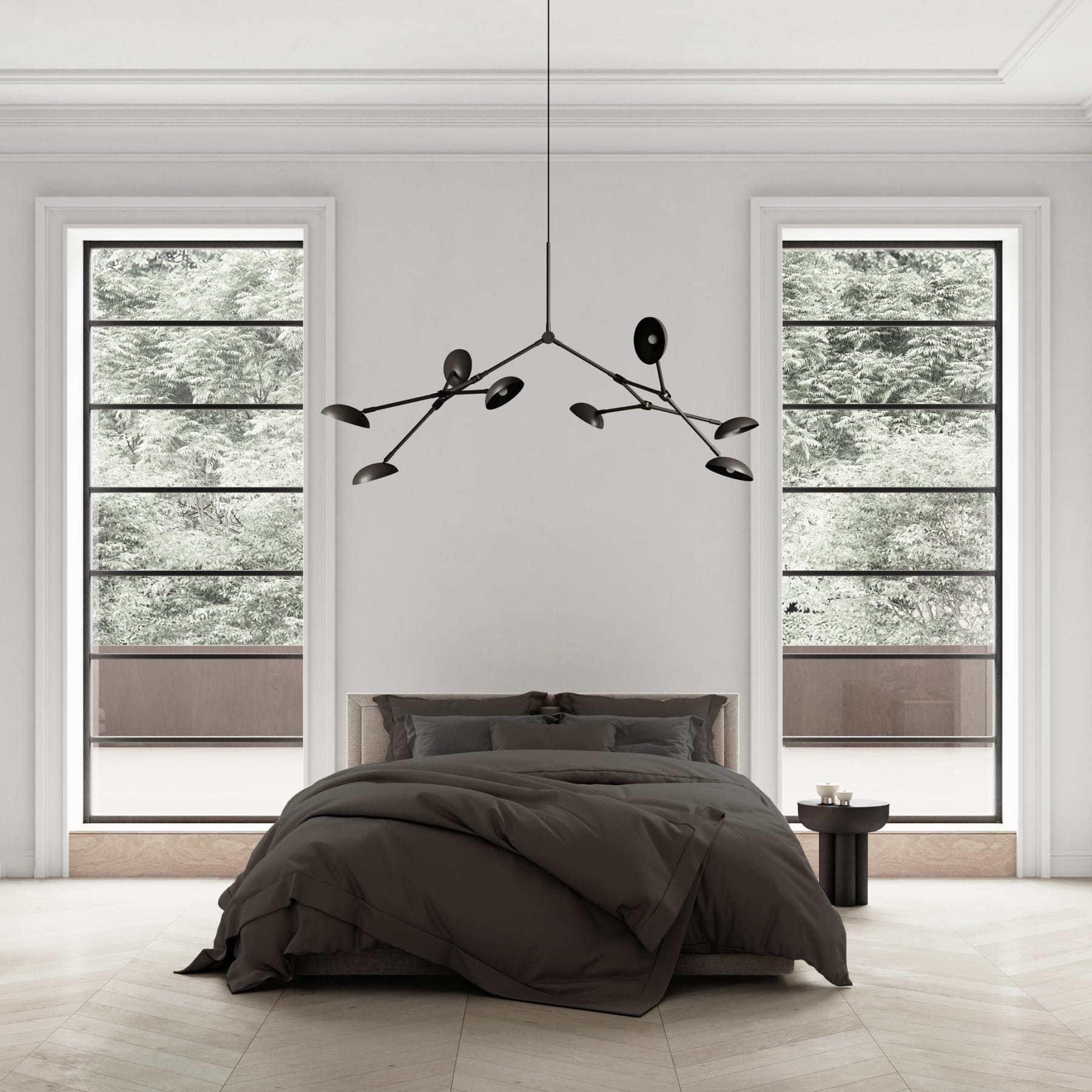 101 Copenhagen Drop Taklampe Bronse 154cm