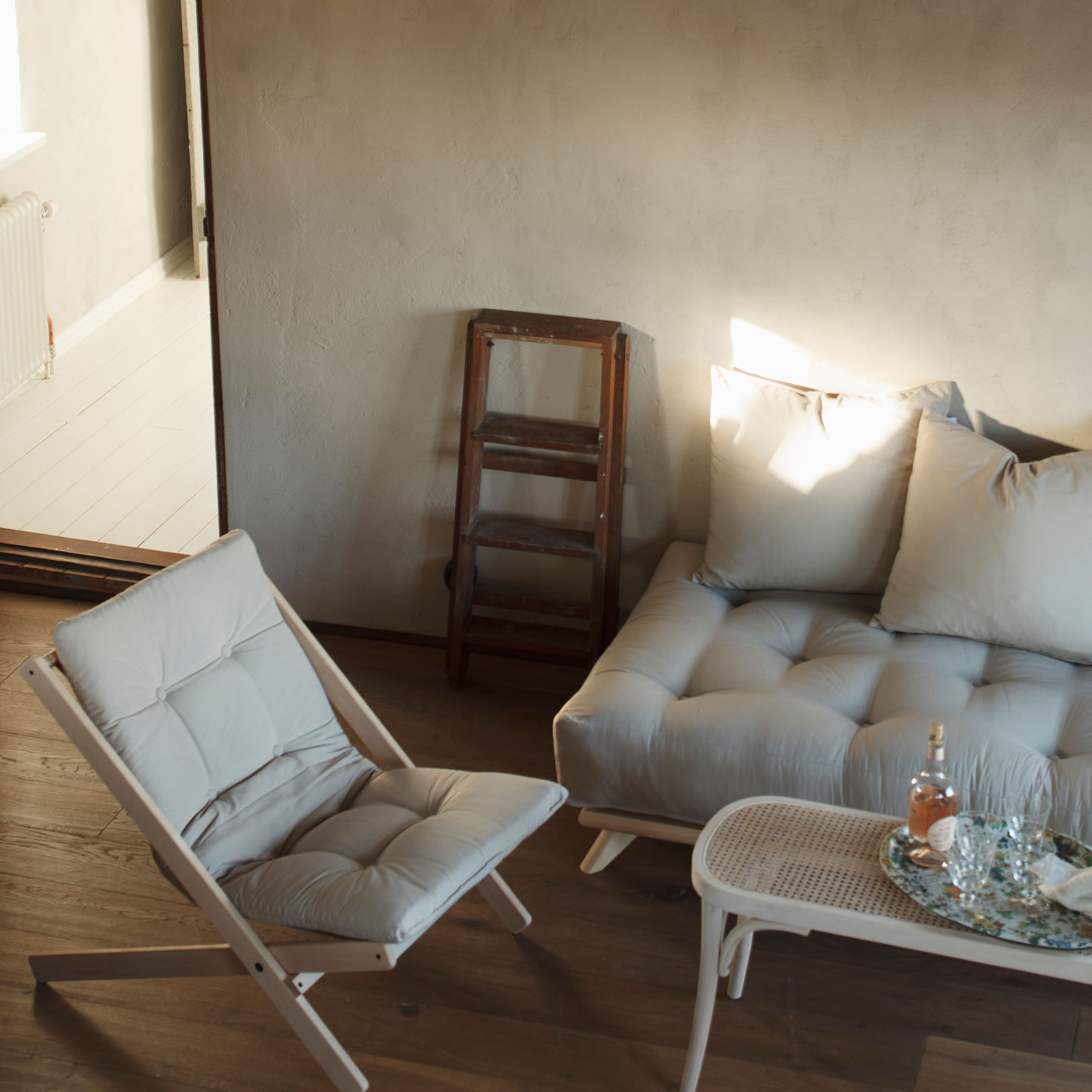 Karup Design Senza Vuodesohva Luonnollinen/Valkoinen 200 cm