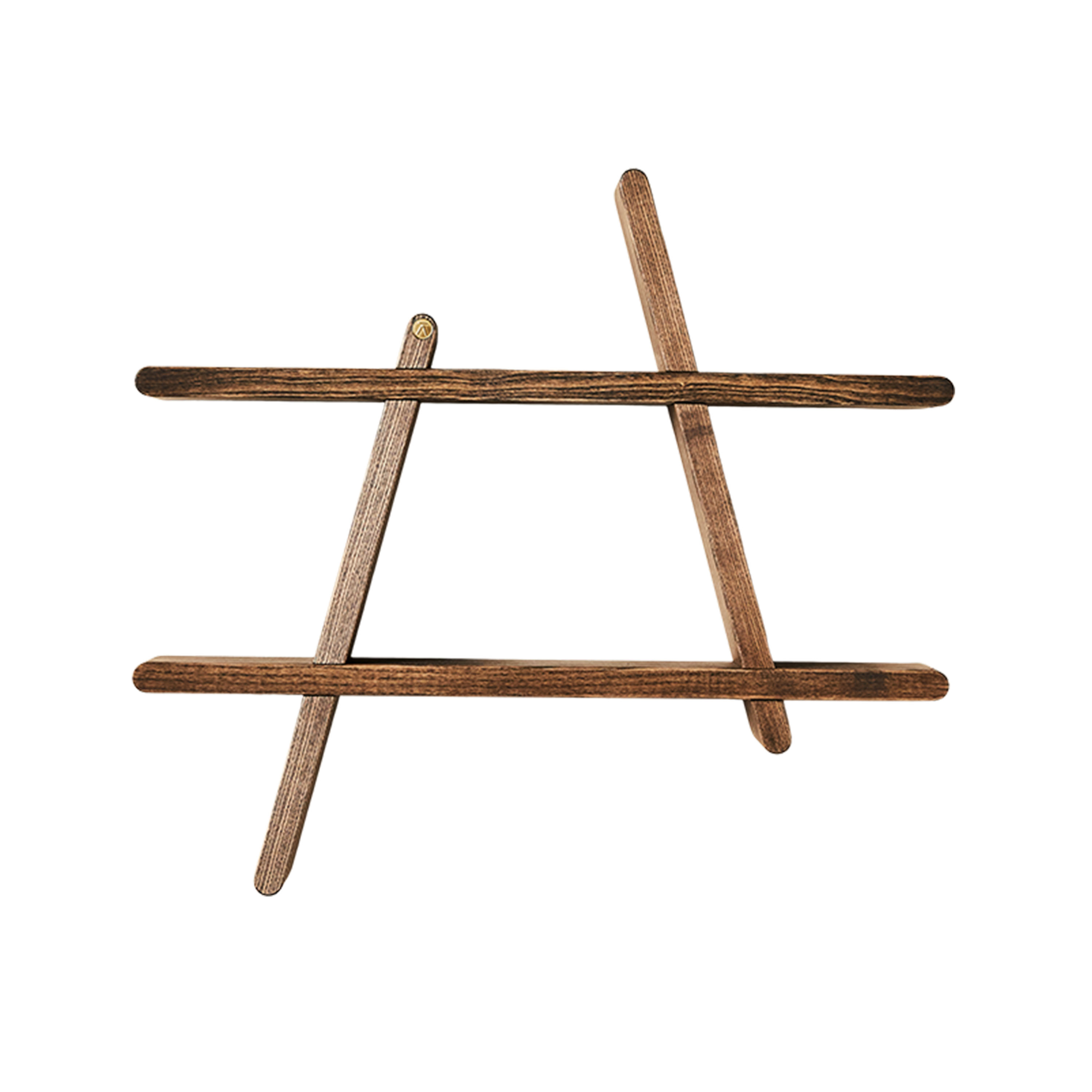 A-Shelf Vägghylla Rökt Oljad Ask Medium