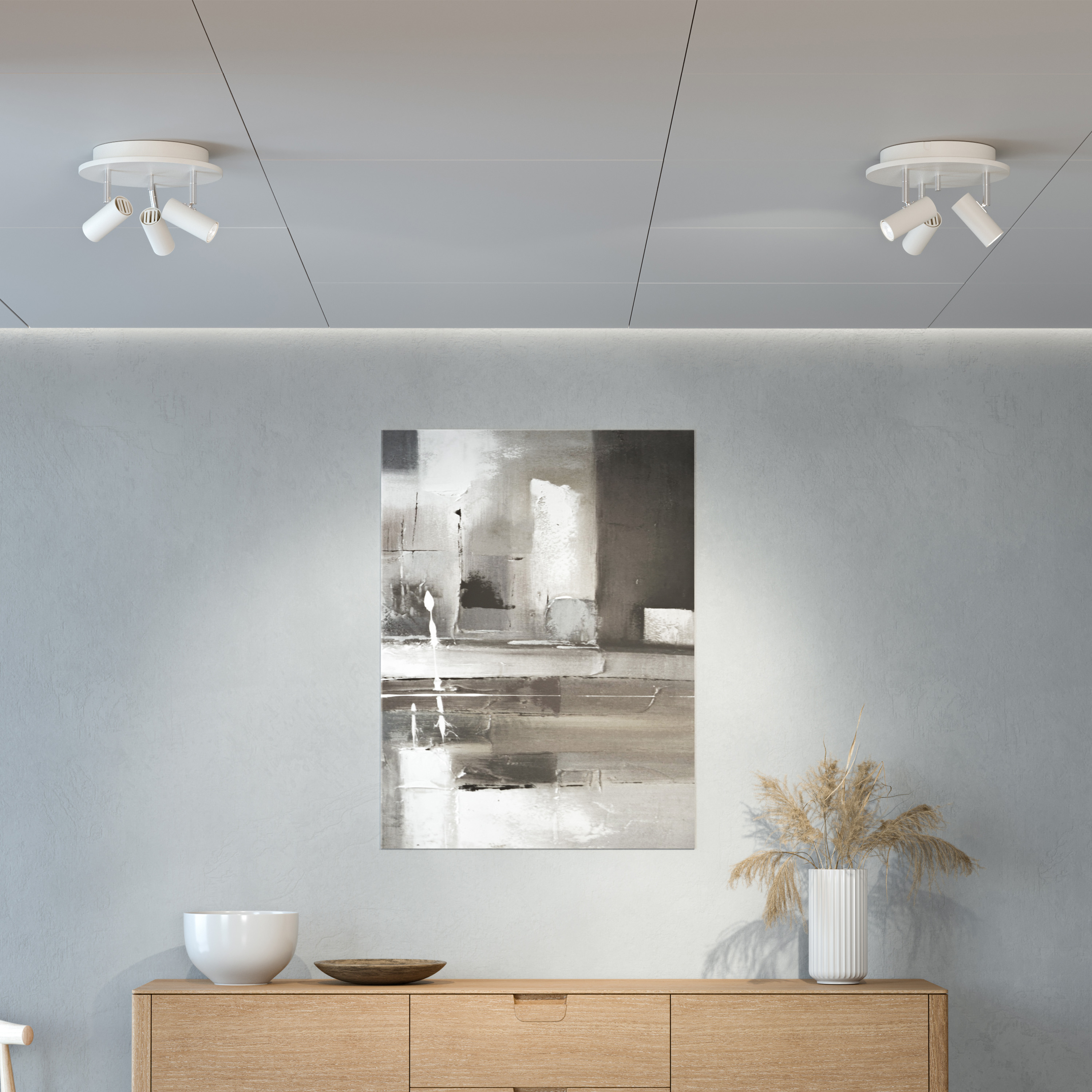 Belid Cato Triospot LED Taklampa Vit