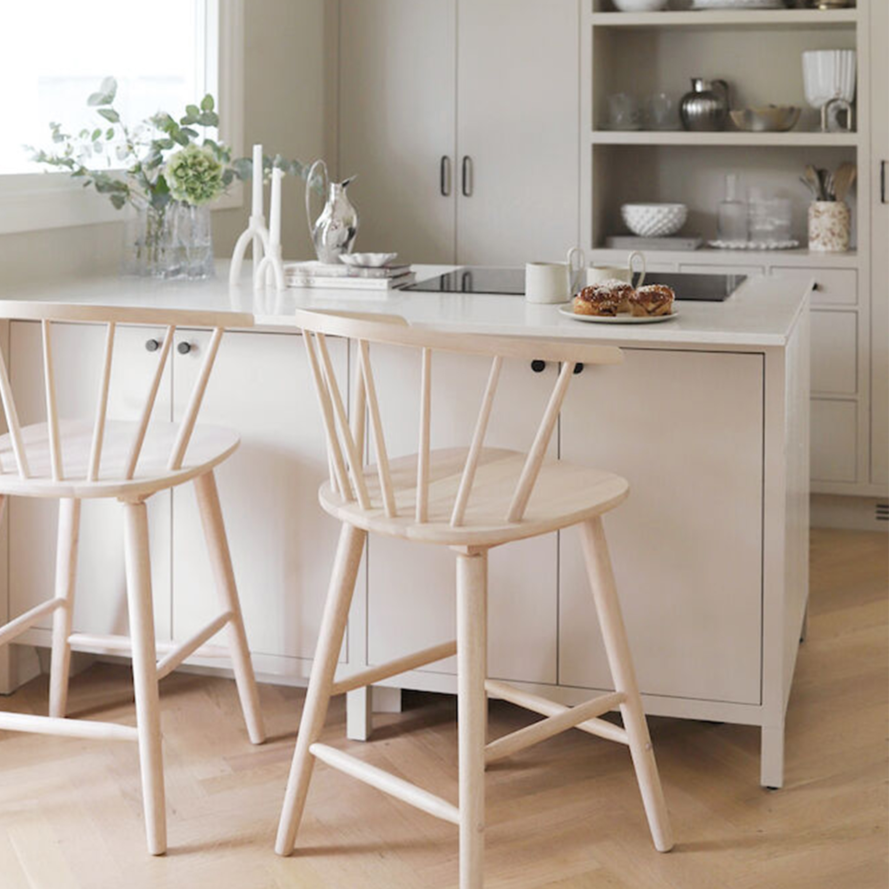 Rowico Home Carmen Barstol Vitpigmenterad