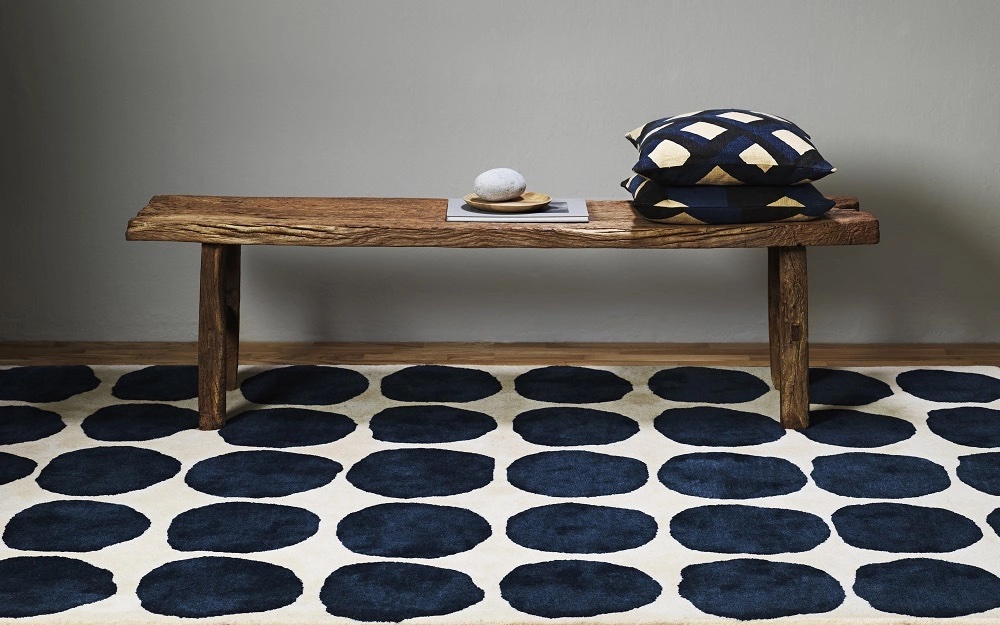 Chhatwal &amp; Jonsson Dots Ullmatta Blå 230x320