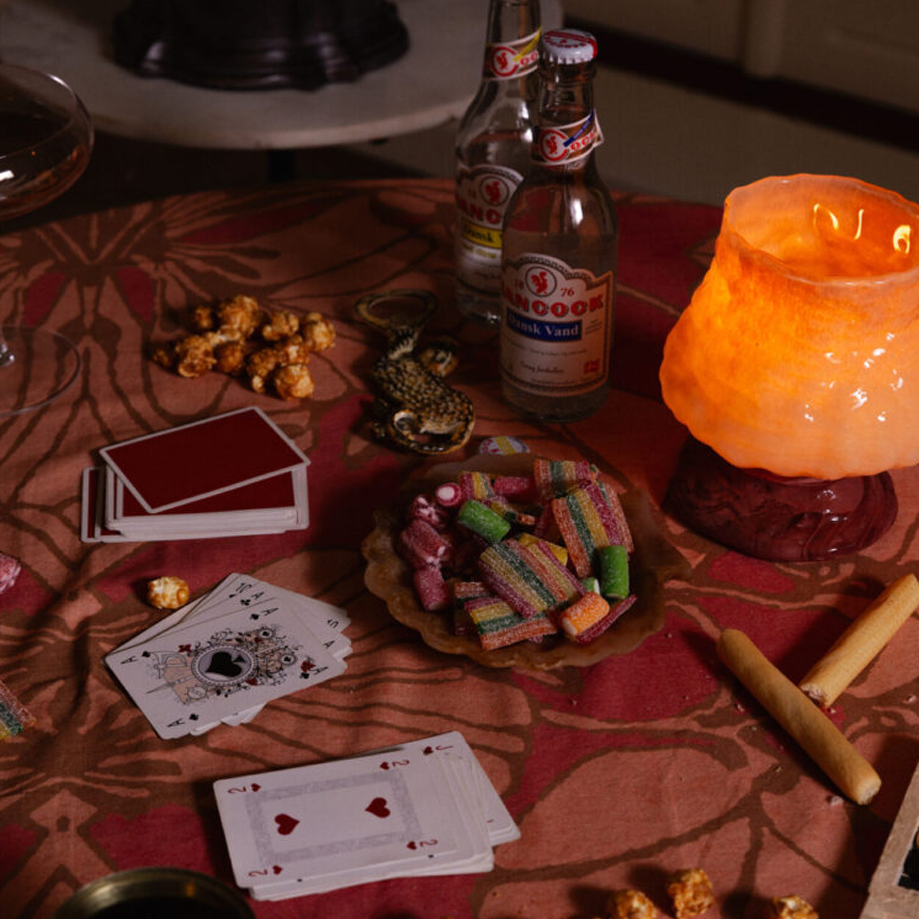 Olsson &amp; Jensen Kiva lyhty persikka 15 cm