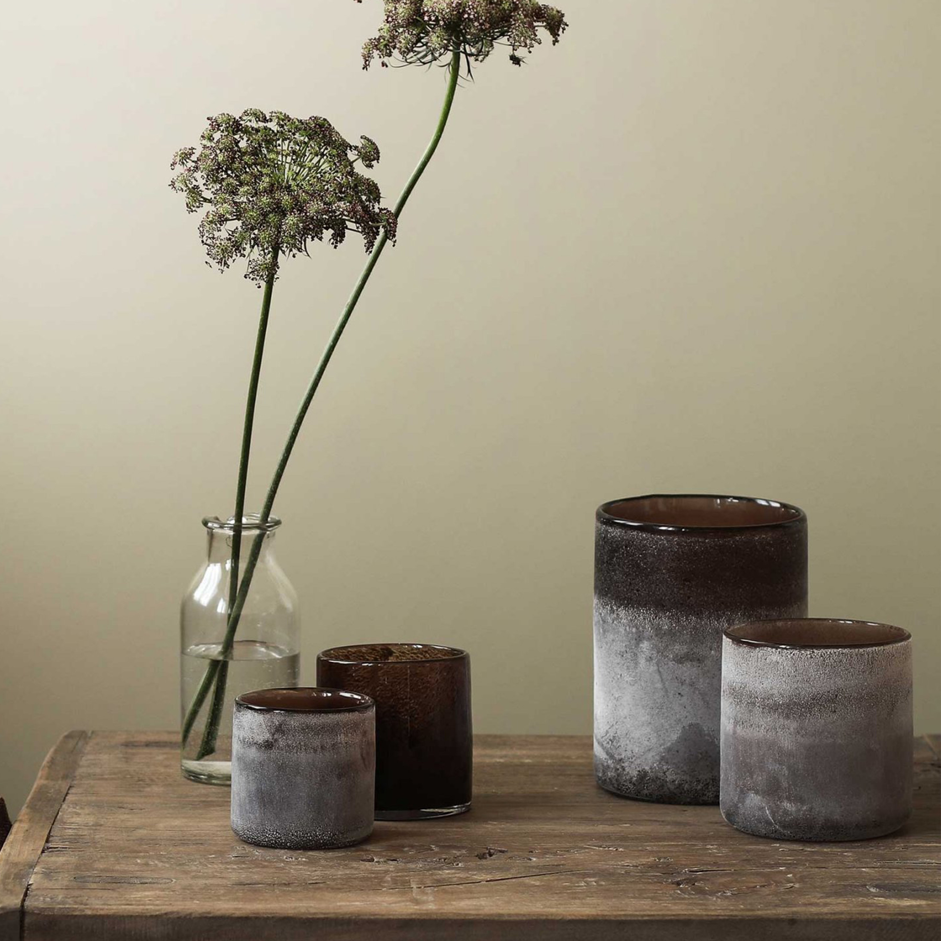 Tell me more Frost Ljuslykta Brown M