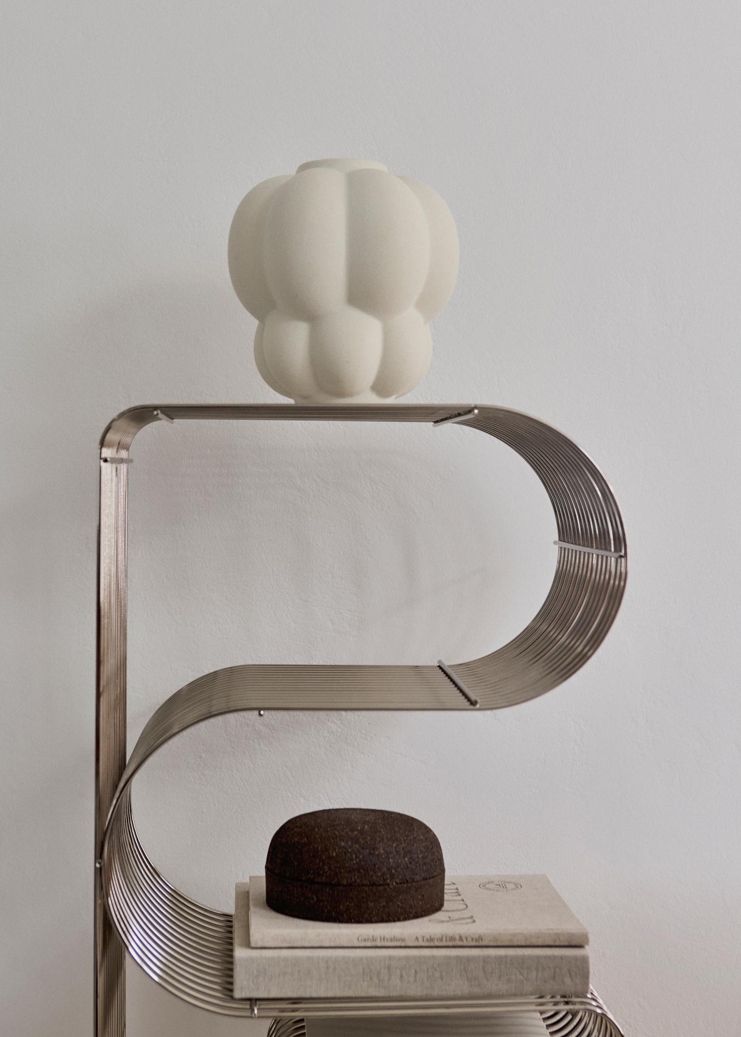 AYTM Uva Vase Keramik Creme 35cm