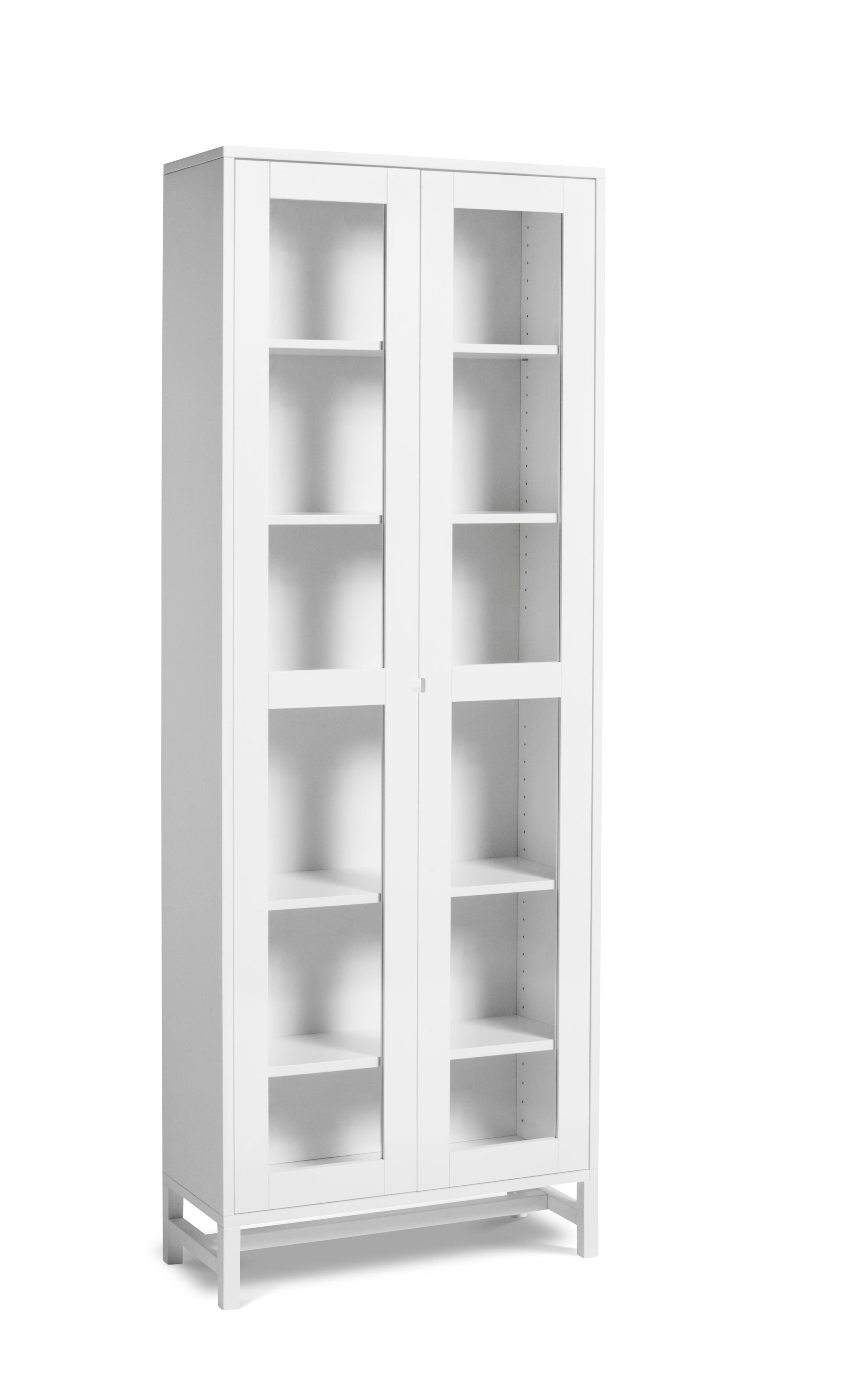 Mavis - Falsterbo Vitrinskåp Vit 190cm